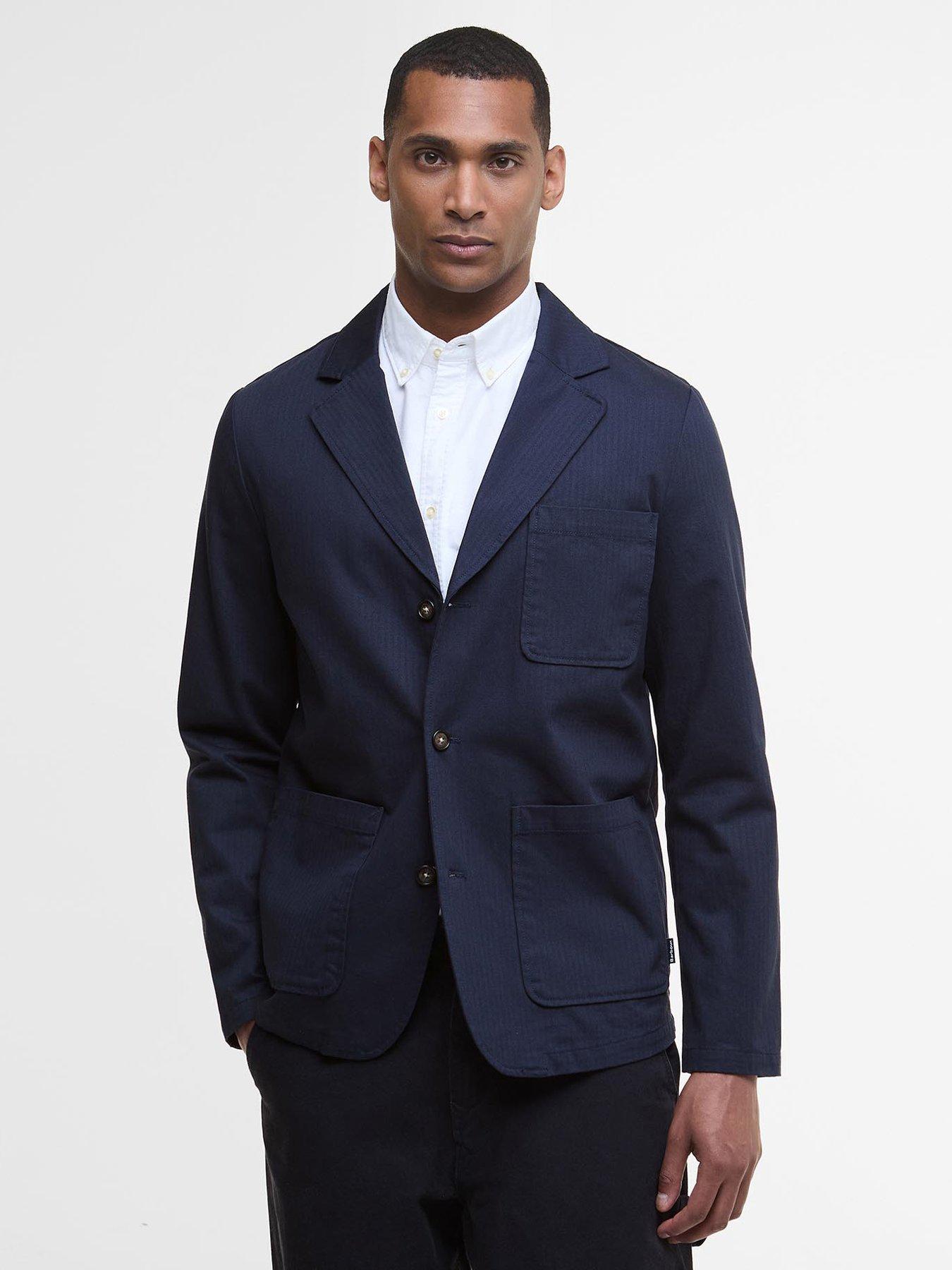 barbour-bayview-herringbone-overshirt-navy