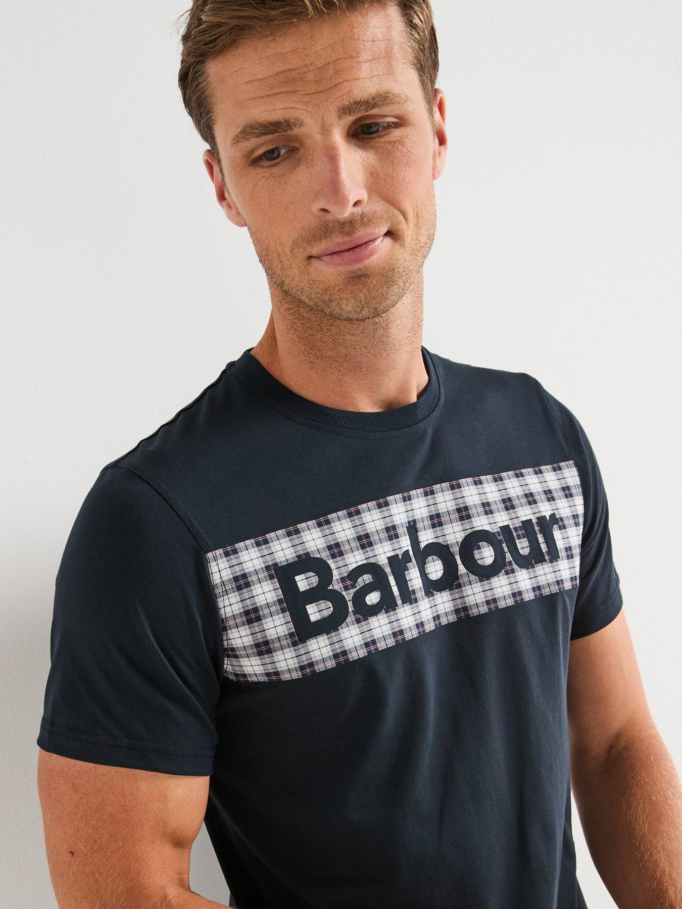 Image 4 of 6 of Barbour Bancroft Graphic T-Shirt- Navy