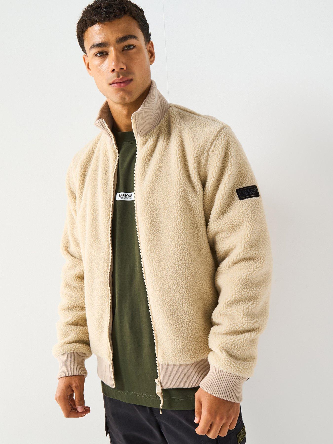 Barbour International Dinstone Fleece Jacket - Beige