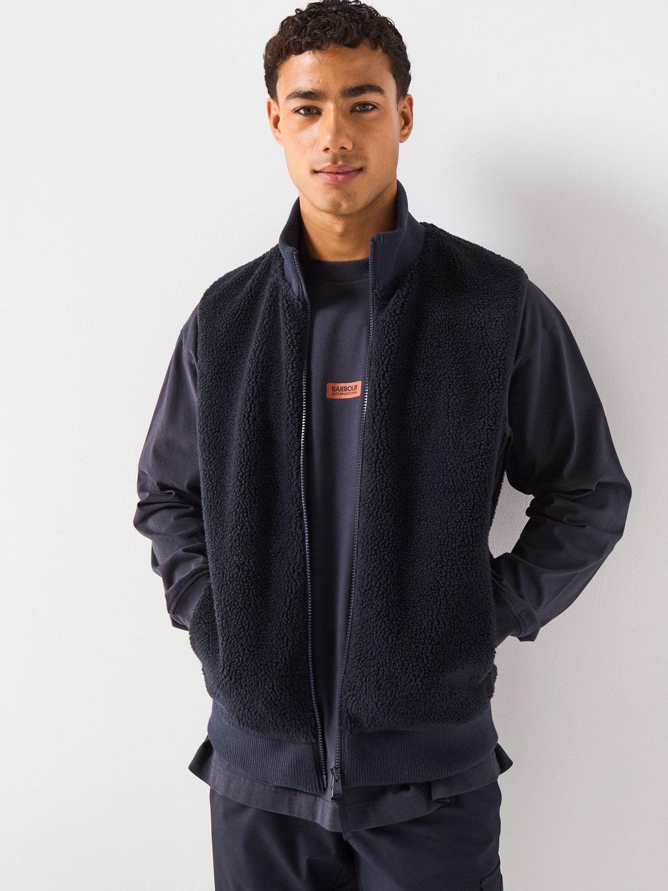 barbour-international-ryefeld-fleece-gilet-navydetail