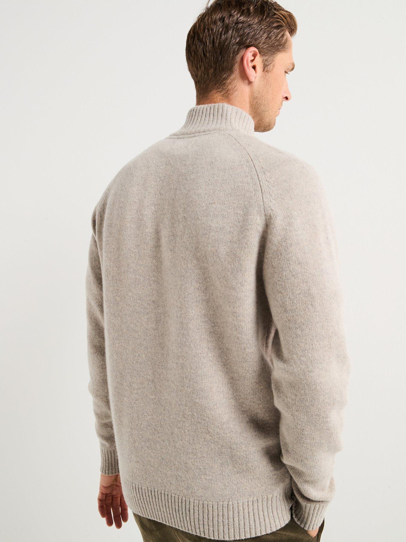 barbour-grangetown-half-zip-knitted-jumper--light-greystillFront