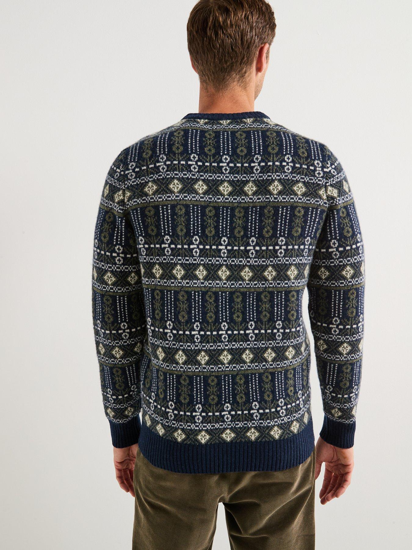 barbour-grangetown-fair-isle-crew-neck-knitted-jumper-navystillFront