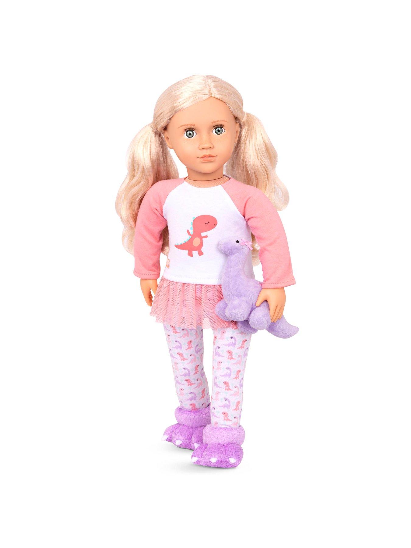 our-generation-deluxe-dinosaur-print-pyjama-dollnbspoutfitstillFront