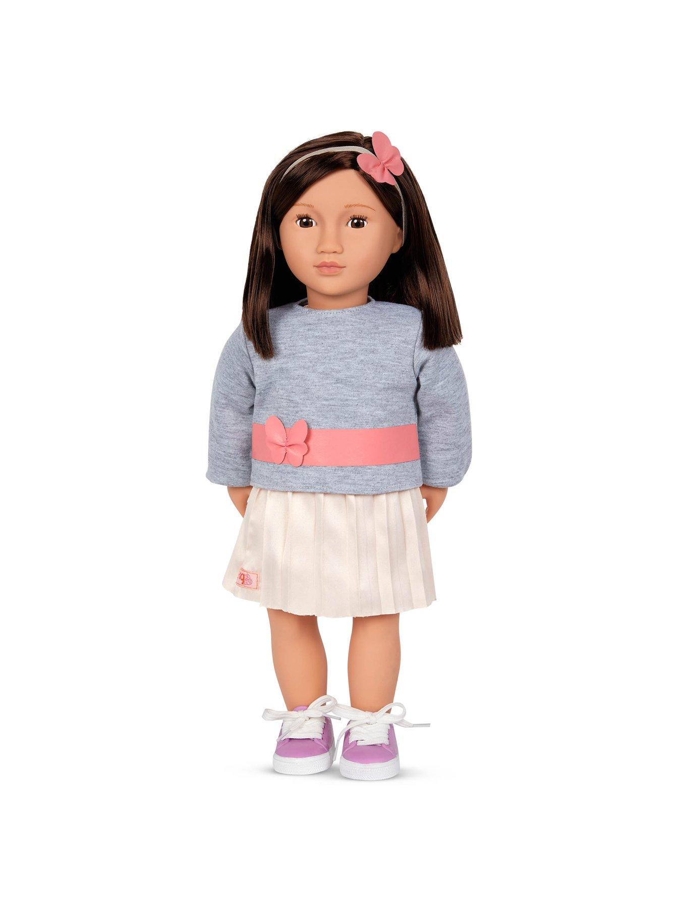 Image 2 of 4 of Our Generation Doll With Pink Pleated Skirt -&nbsp;Mei