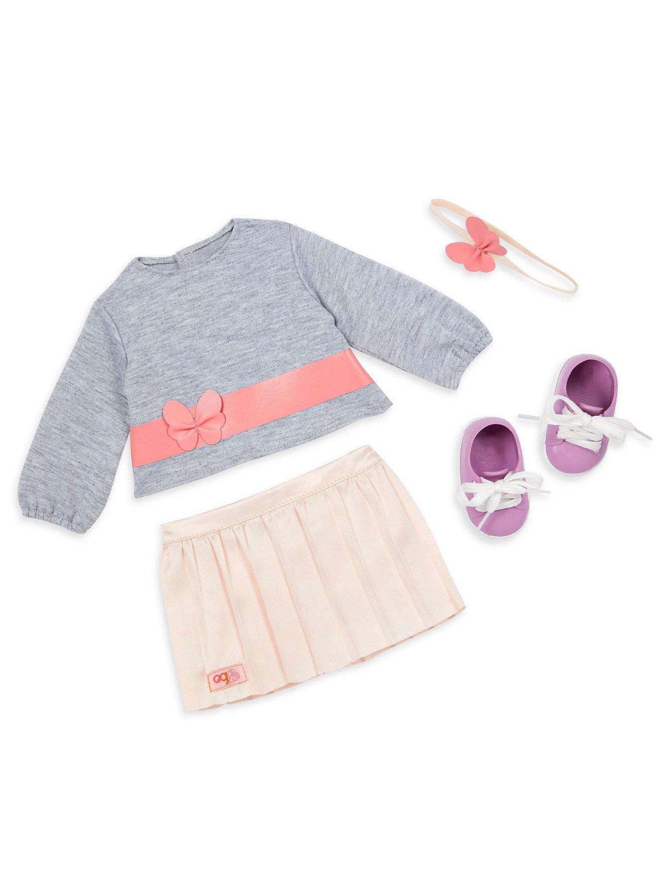 Image 3 of 4 of Our Generation Doll With Pink Pleated Skirt -&nbsp;Mei