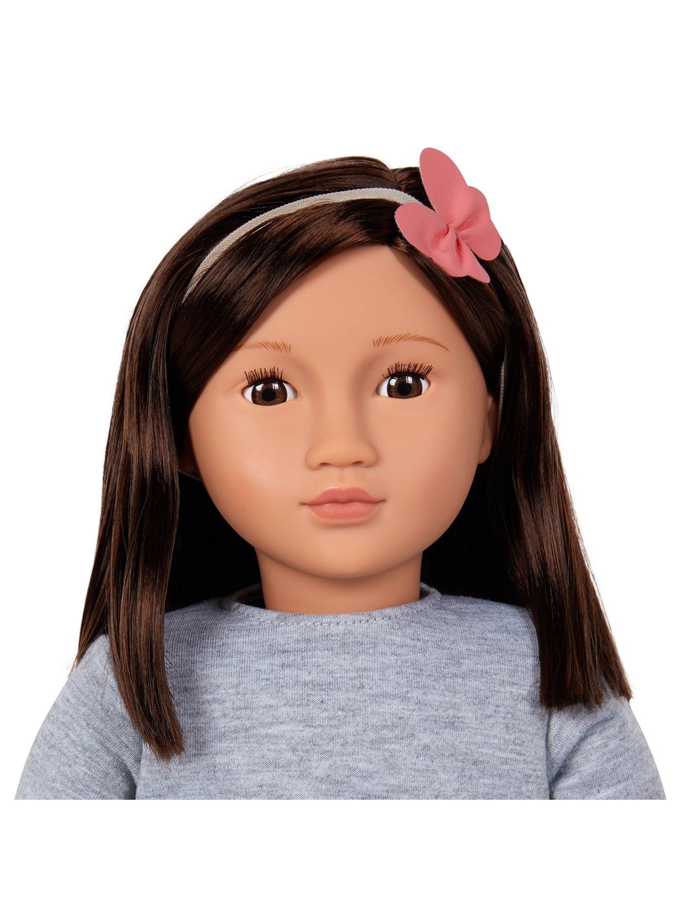 Image 4 of 4 of Our Generation Doll With Pink Pleated Skirt -&nbsp;Mei