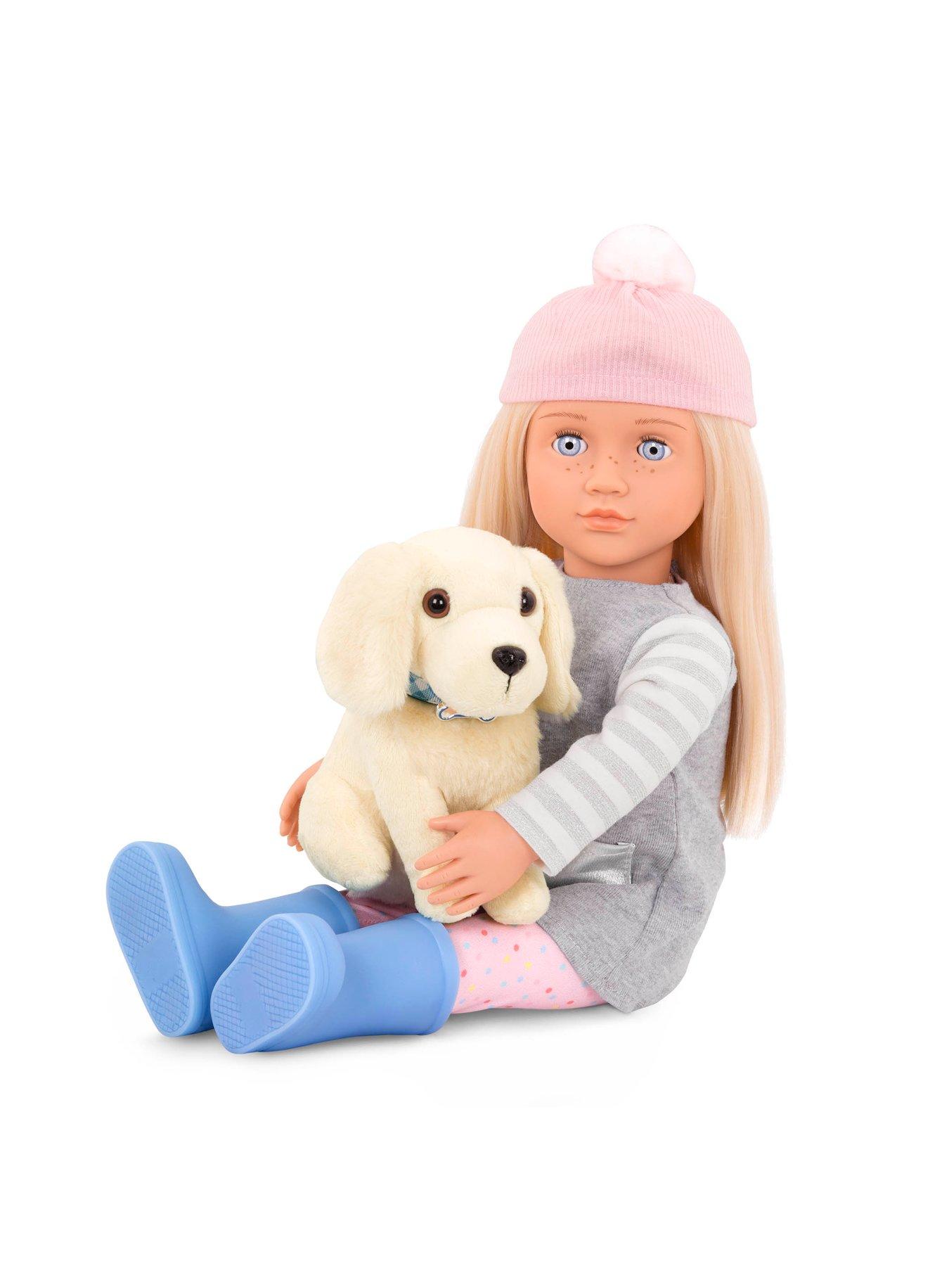 Image 2 of 3 of Our Generation Doll with Pet Dog - Meagan and Golden Retriever