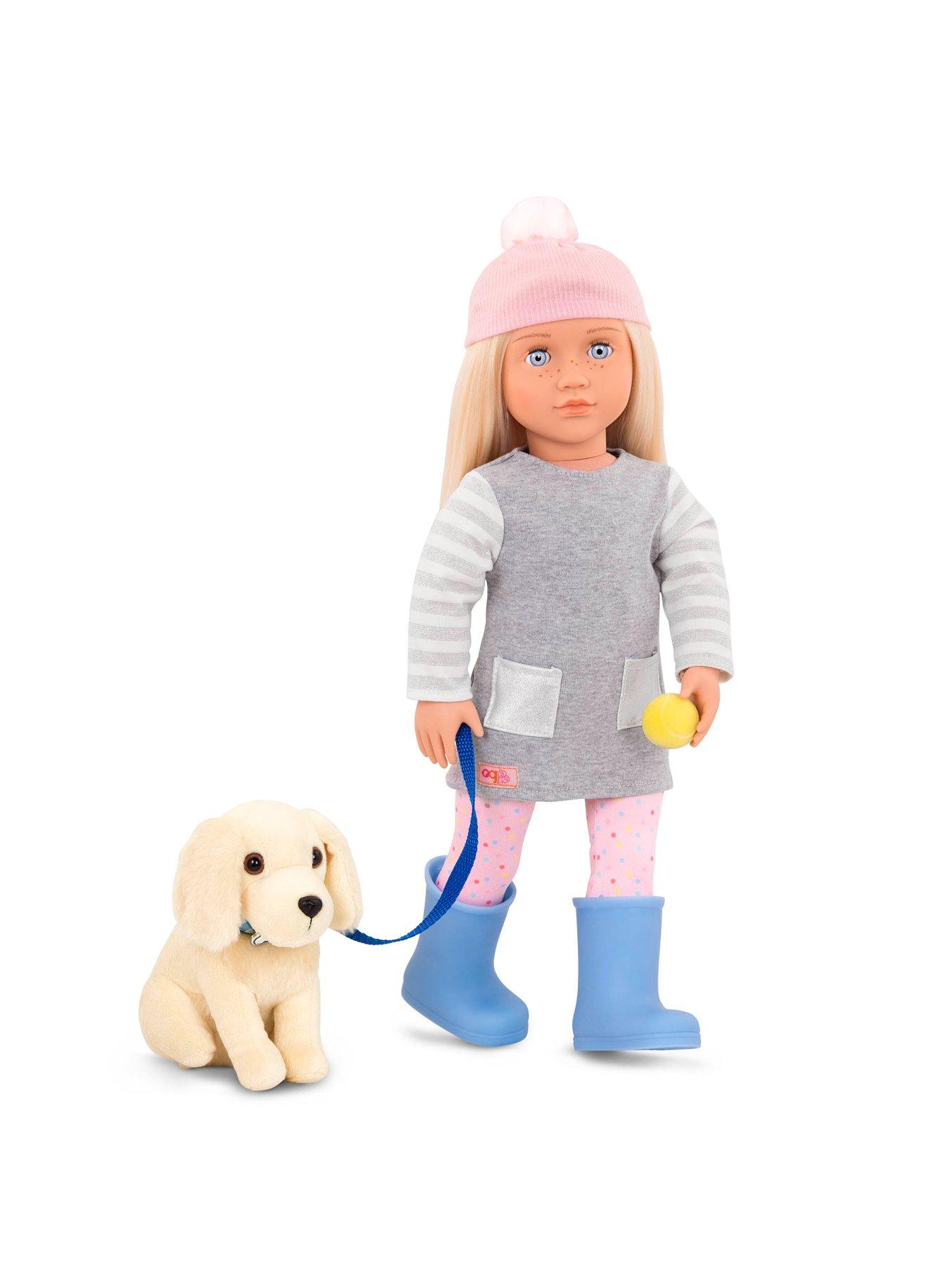 Image 3 of 3 of Our Generation Doll with Pet Dog - Meagan and Golden Retriever