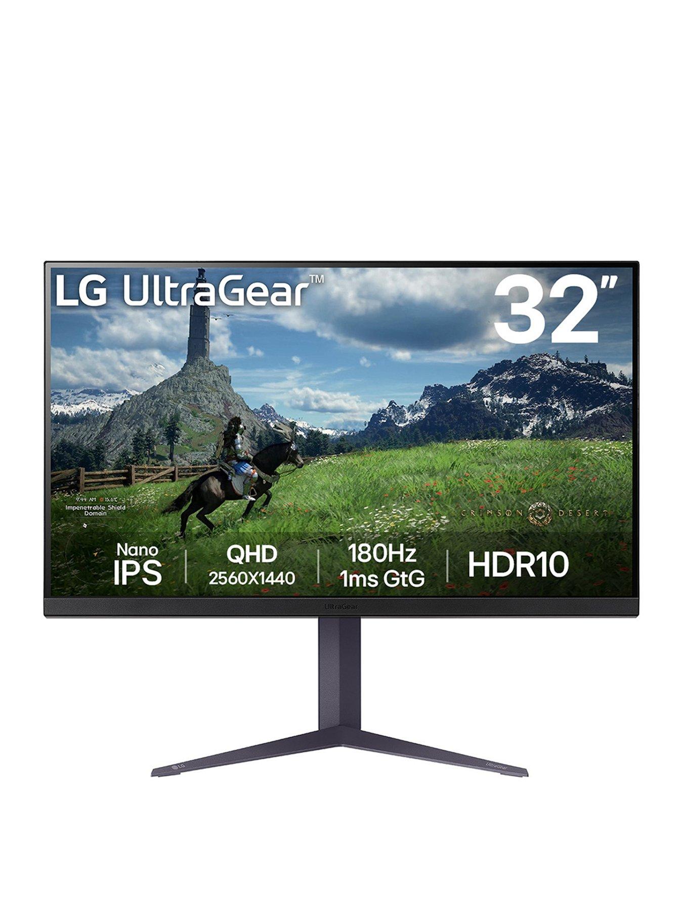 Image of LG UltraGear - 32" - QHD Nano IPS - 180Hz - Gaming Monitor