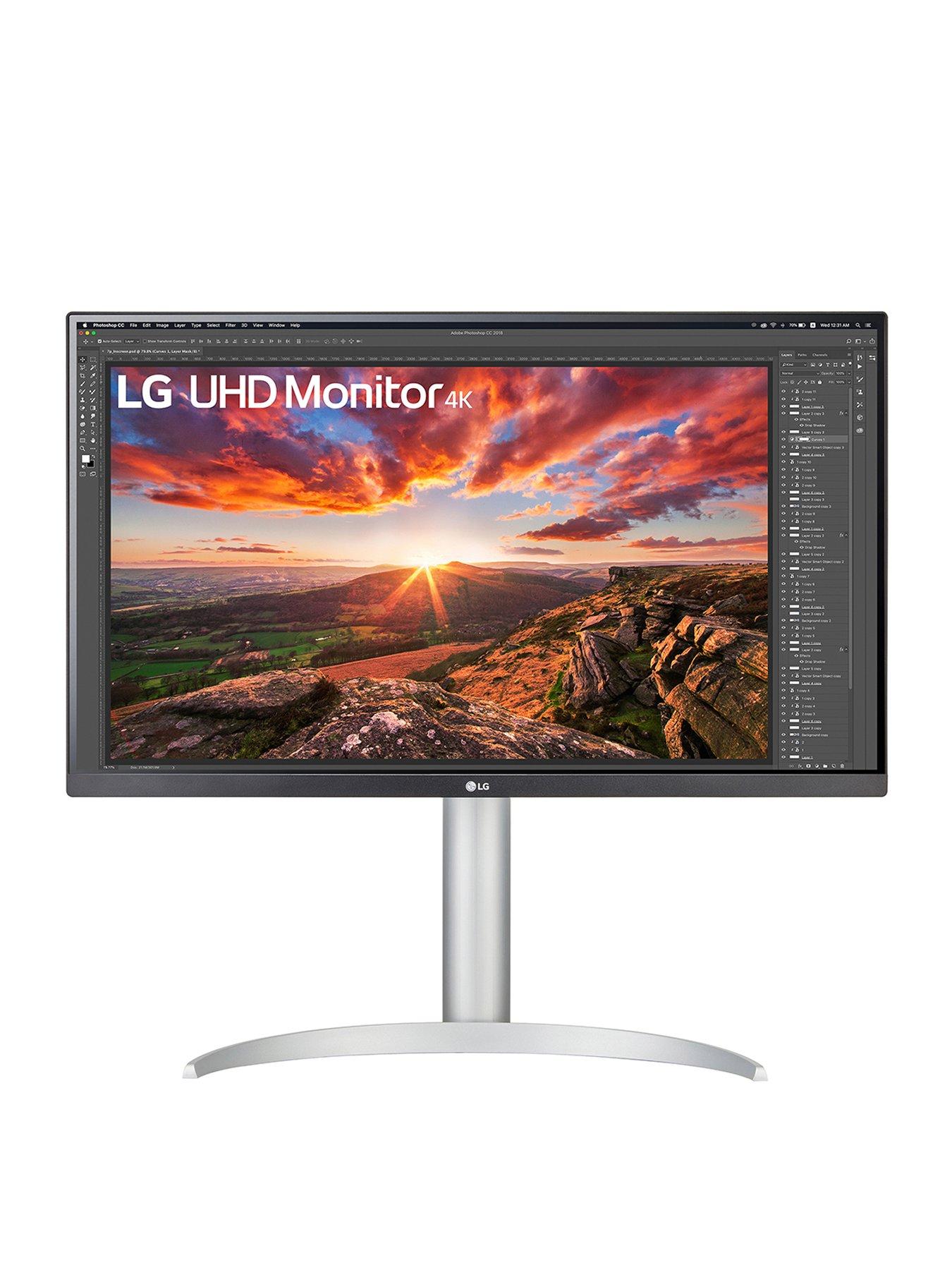 Image 1 of 7 of LG 27" UHD 4K IPS Monitor with VESA Display