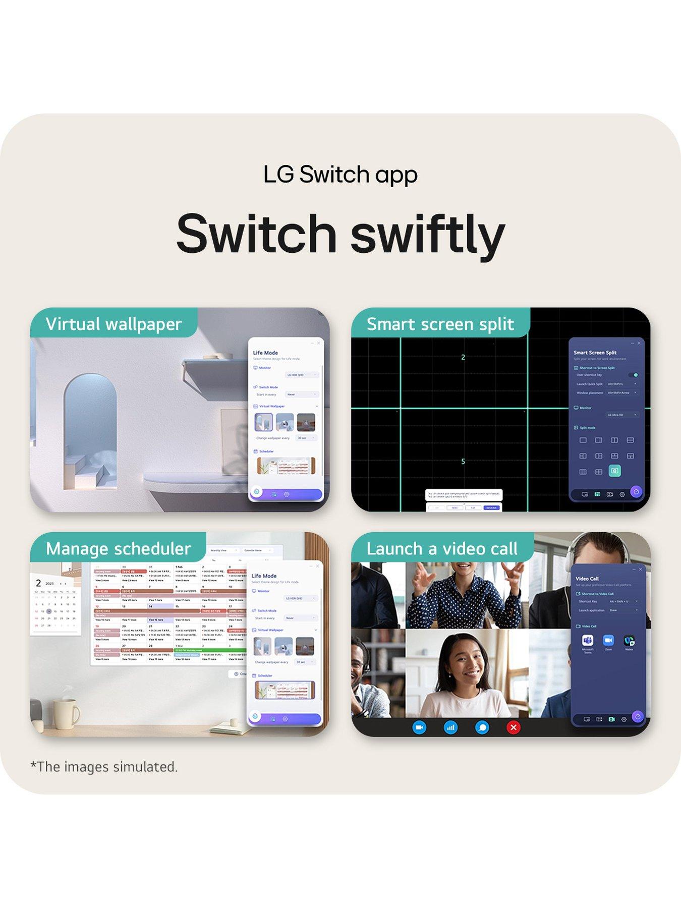 Image 5 of 7 of LG 27" QHD IPS 100Mz Monitor with HDR10 and USB Tye-C