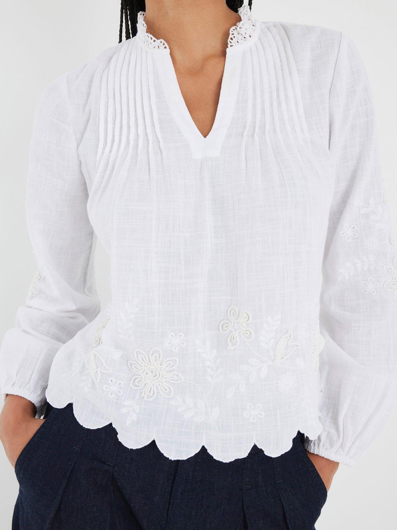 river-island-long-sleeve-v-neck-blouse-whitedetail