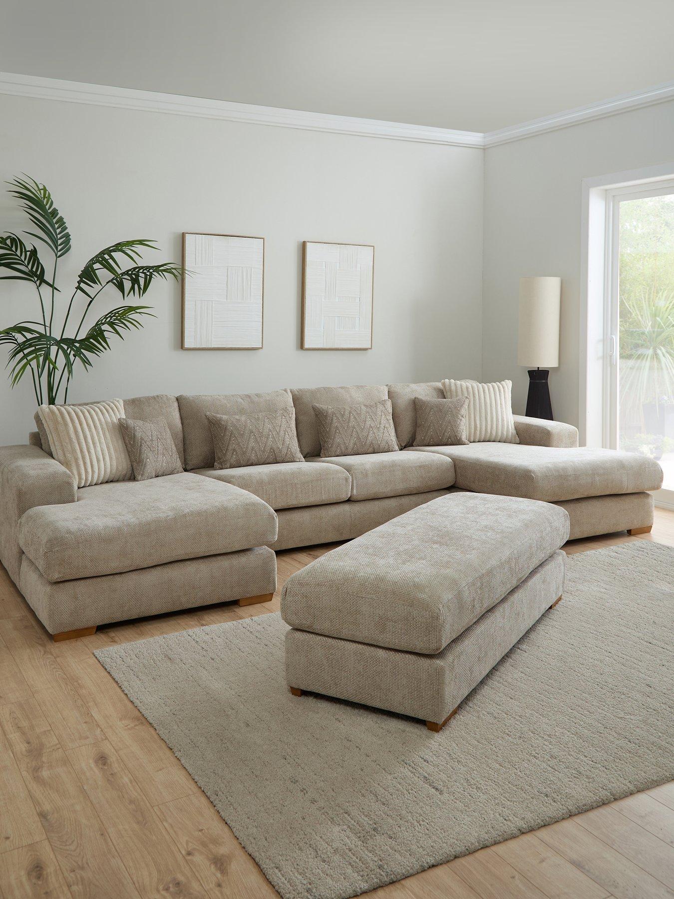 very-home-broadgate-large-u-shape-modular-sofa-with-footstool