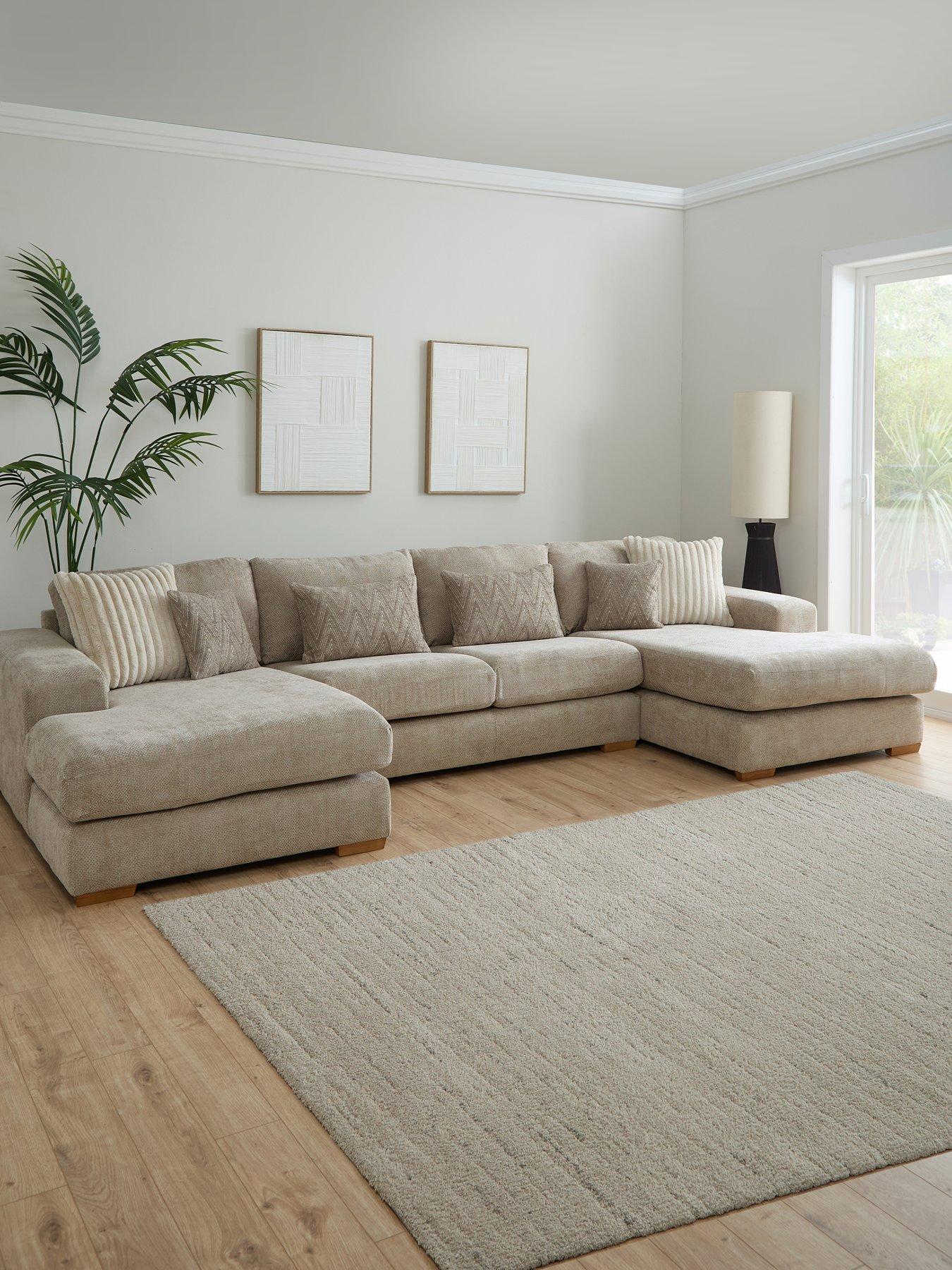 Very Home Broadgate Large U-shape Modular Sofa