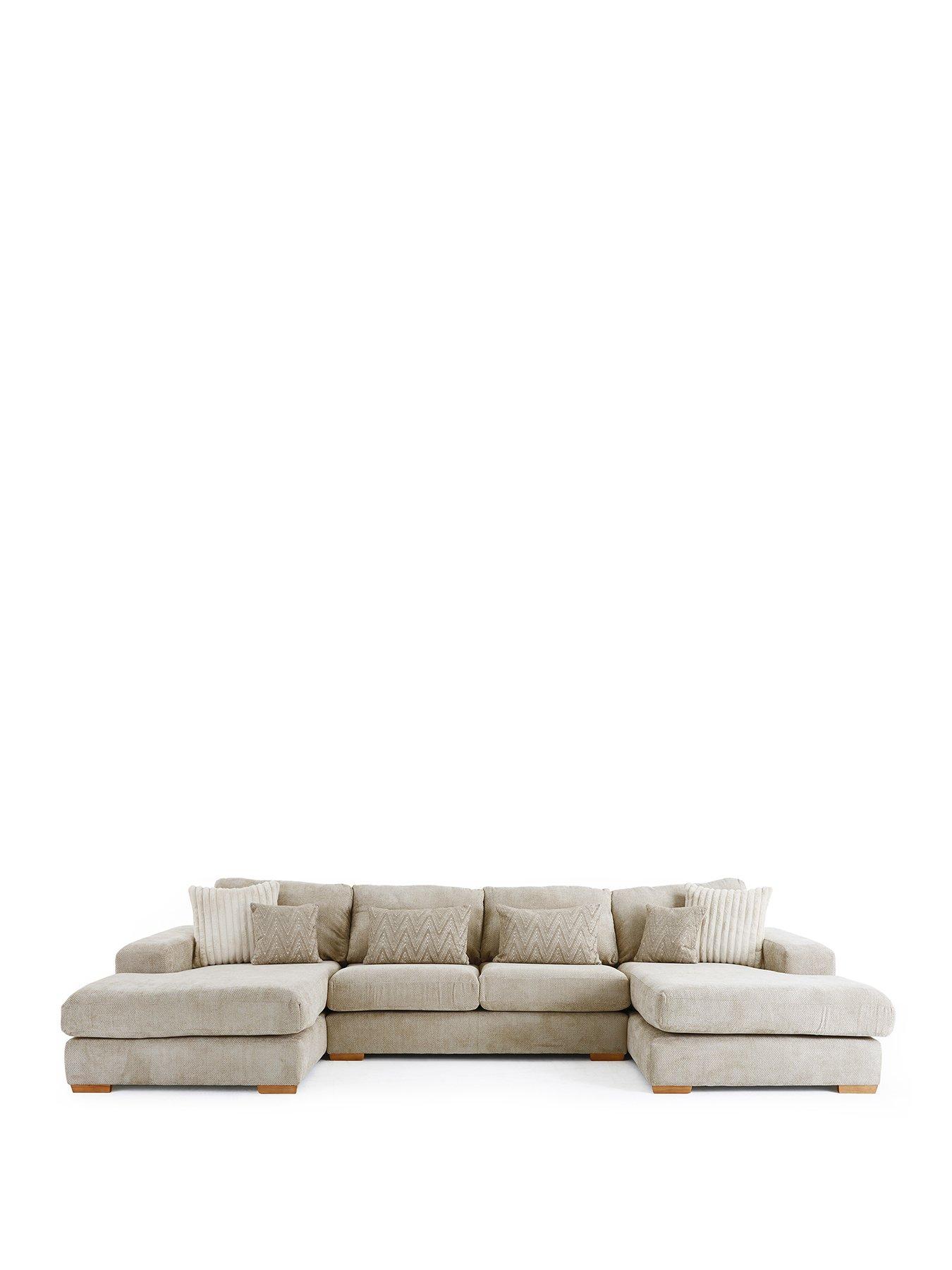 Image 2 of 7 of Very Home Broadgate Large U-shape Modular Sofa - Made to Order in the UK