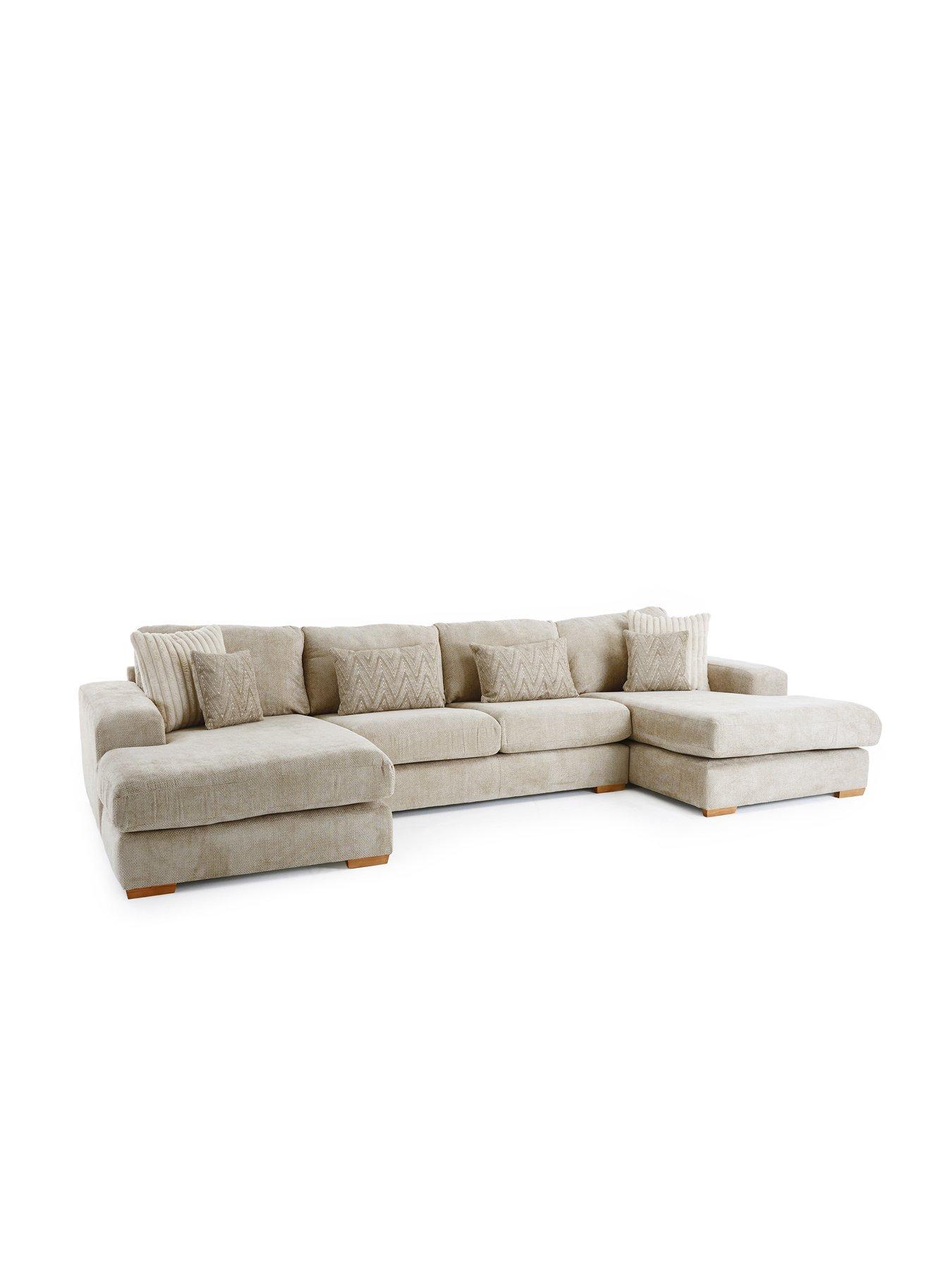 Image 3 of 7 of Very Home Broadgate Large U-shape Modular Sofa - Made to Order in the UK