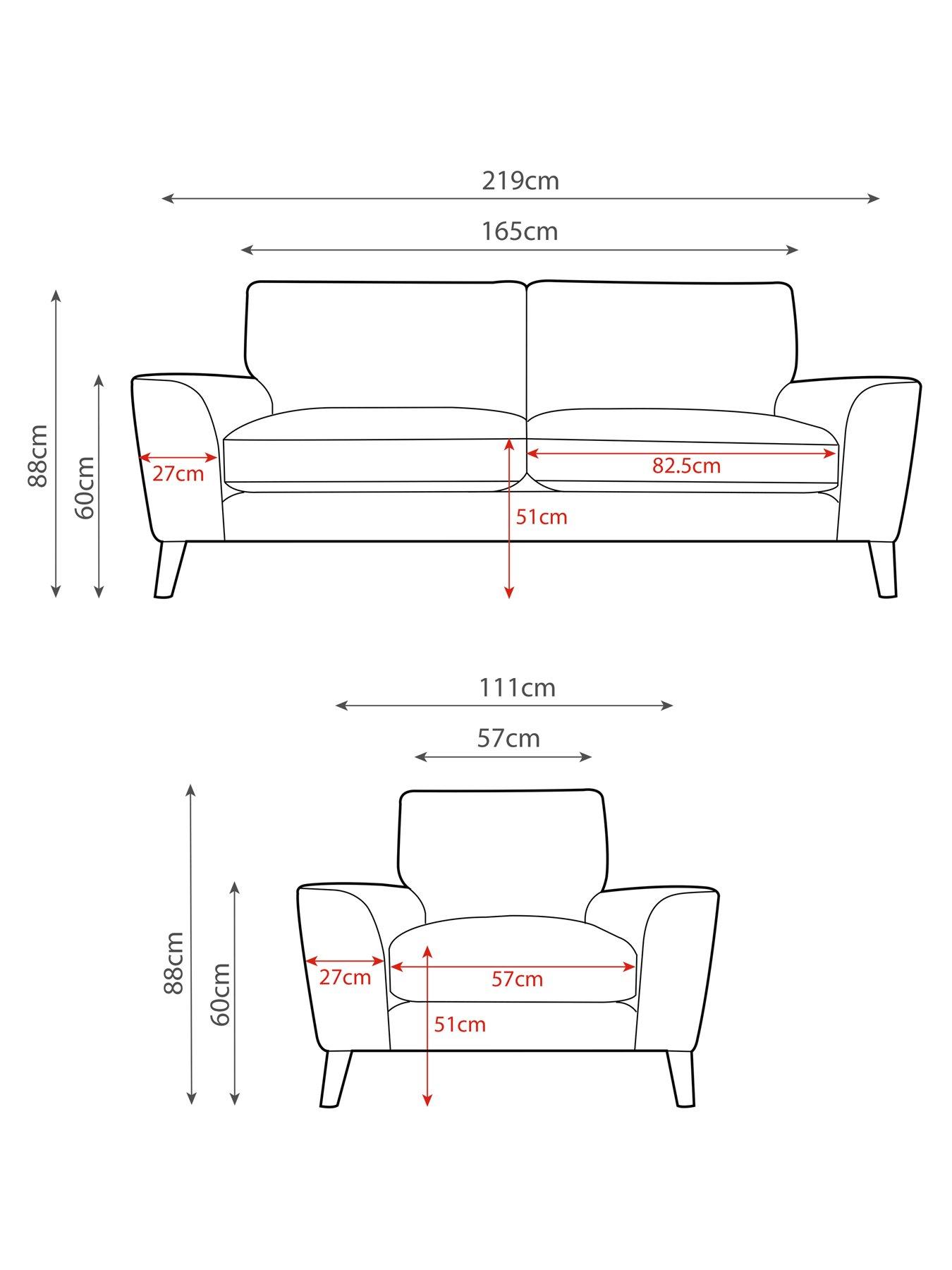 Image 7 of 7 of The Very Collection Aiyanna 3 + Chair
