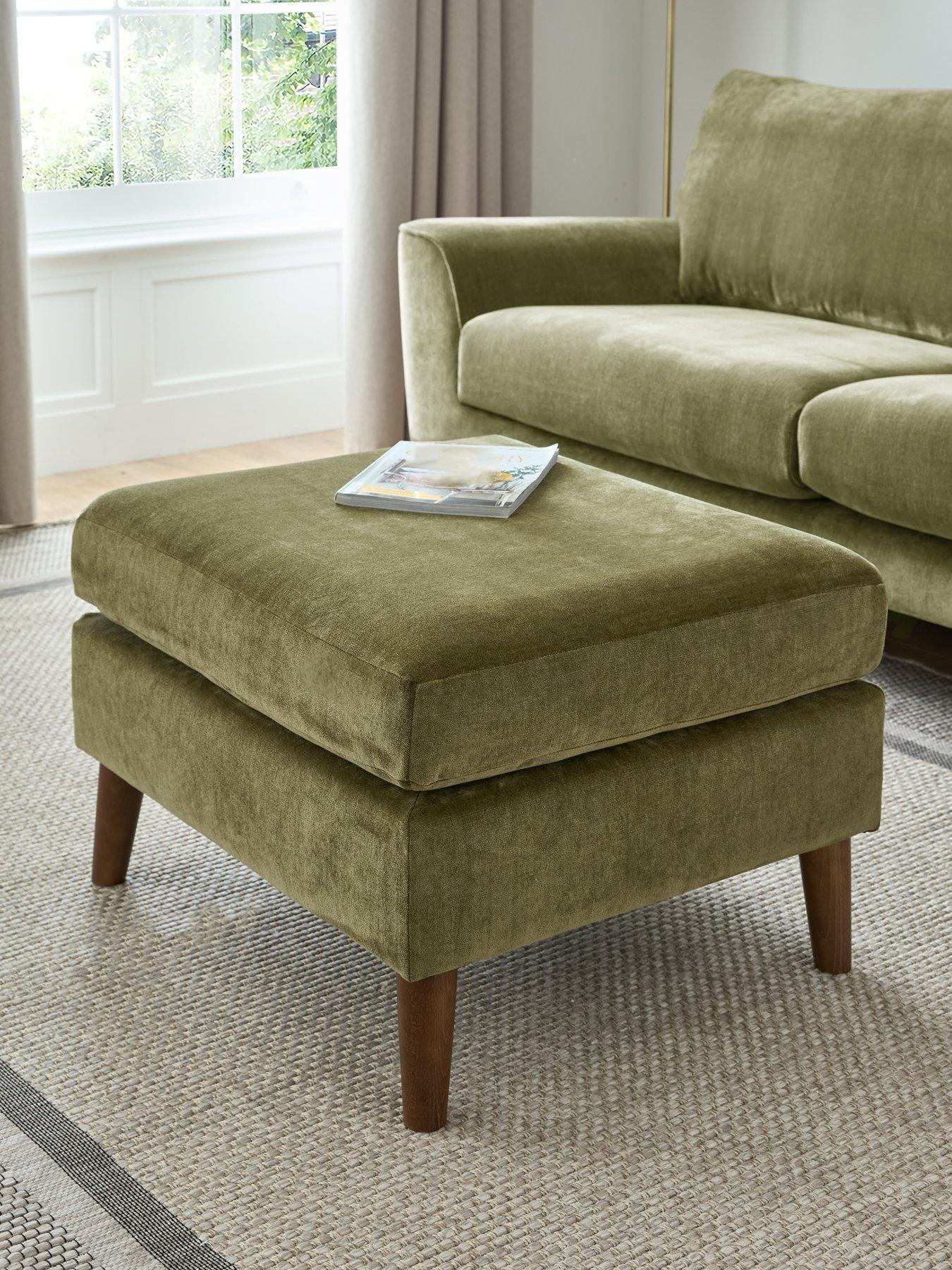 Image 1 of 6 of The Very Collection Aiyanna Footstool