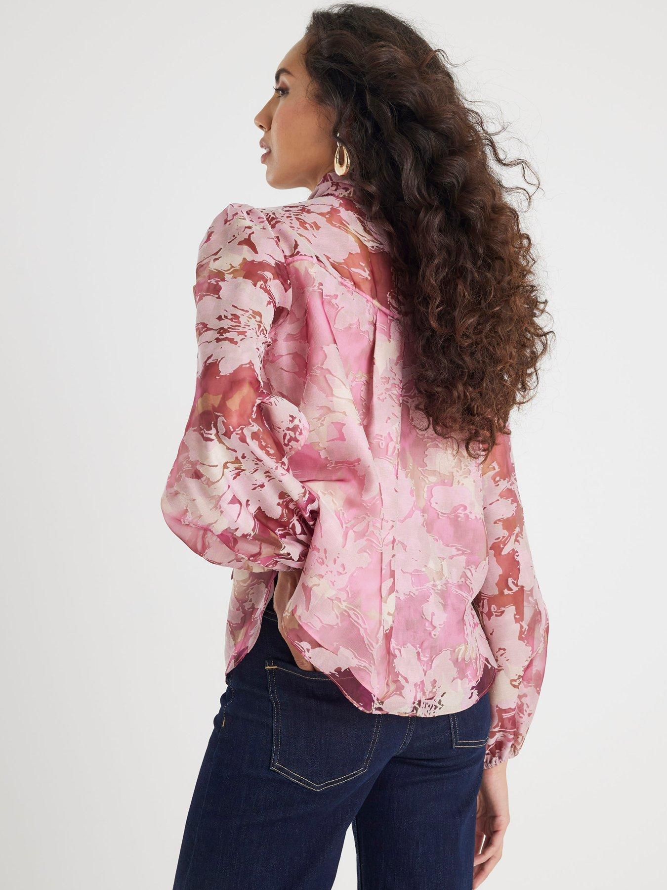 river-island-premium-printed-burnout-shirt-pinkstillFront