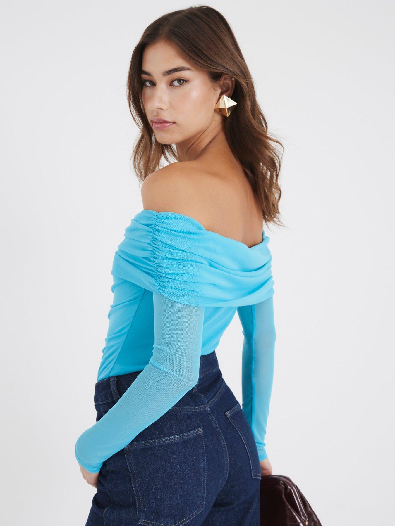 river-island-long-sleeve-mesh-notch-bardot-body-bluestillFront