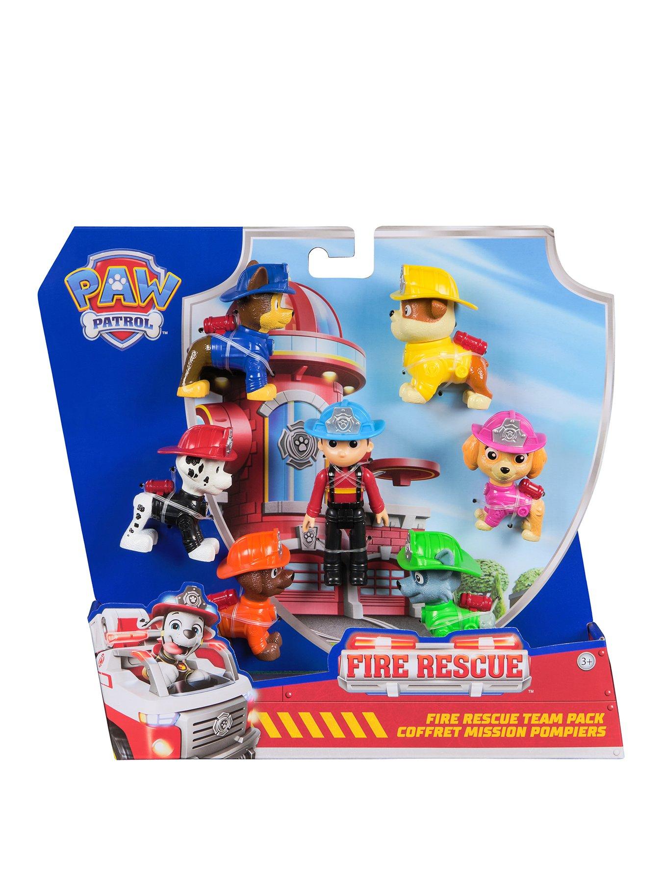 Image 1 of 4 of Paw Patrol Fire Rescue Figure Gift Pack