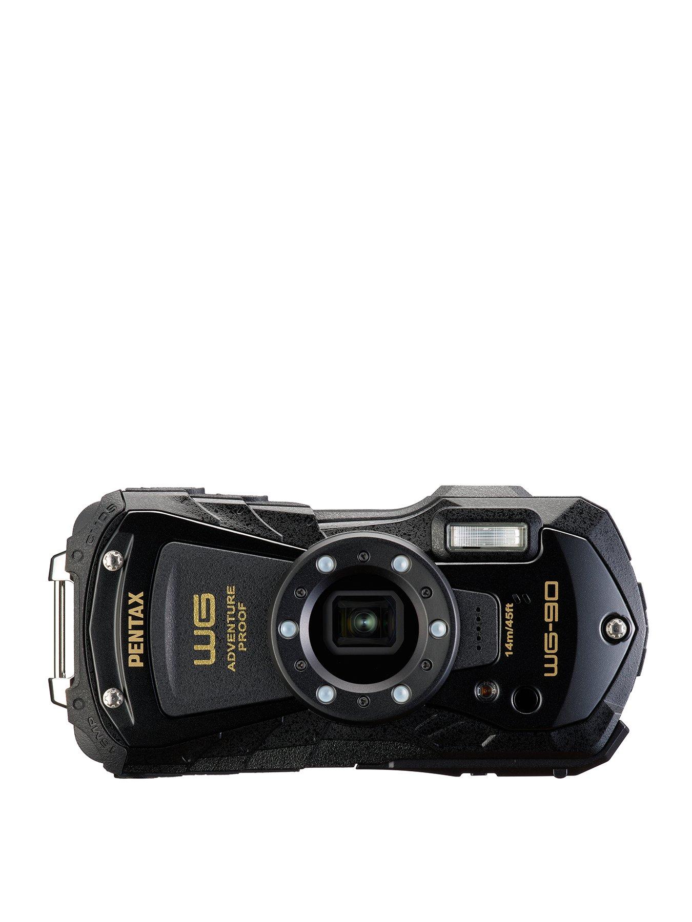 PENTAX WG-90 Tough Compact Camera - Black