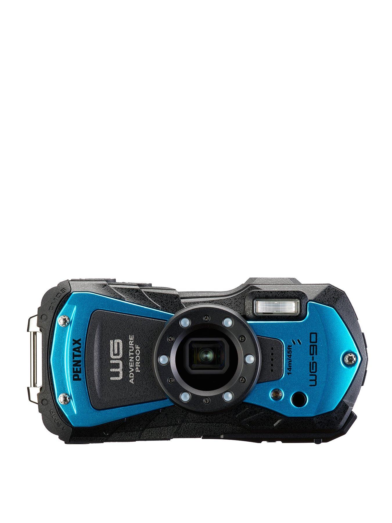 Image 1 of 6 of PENTAX WG-90 Tough Compact Camera - Blue