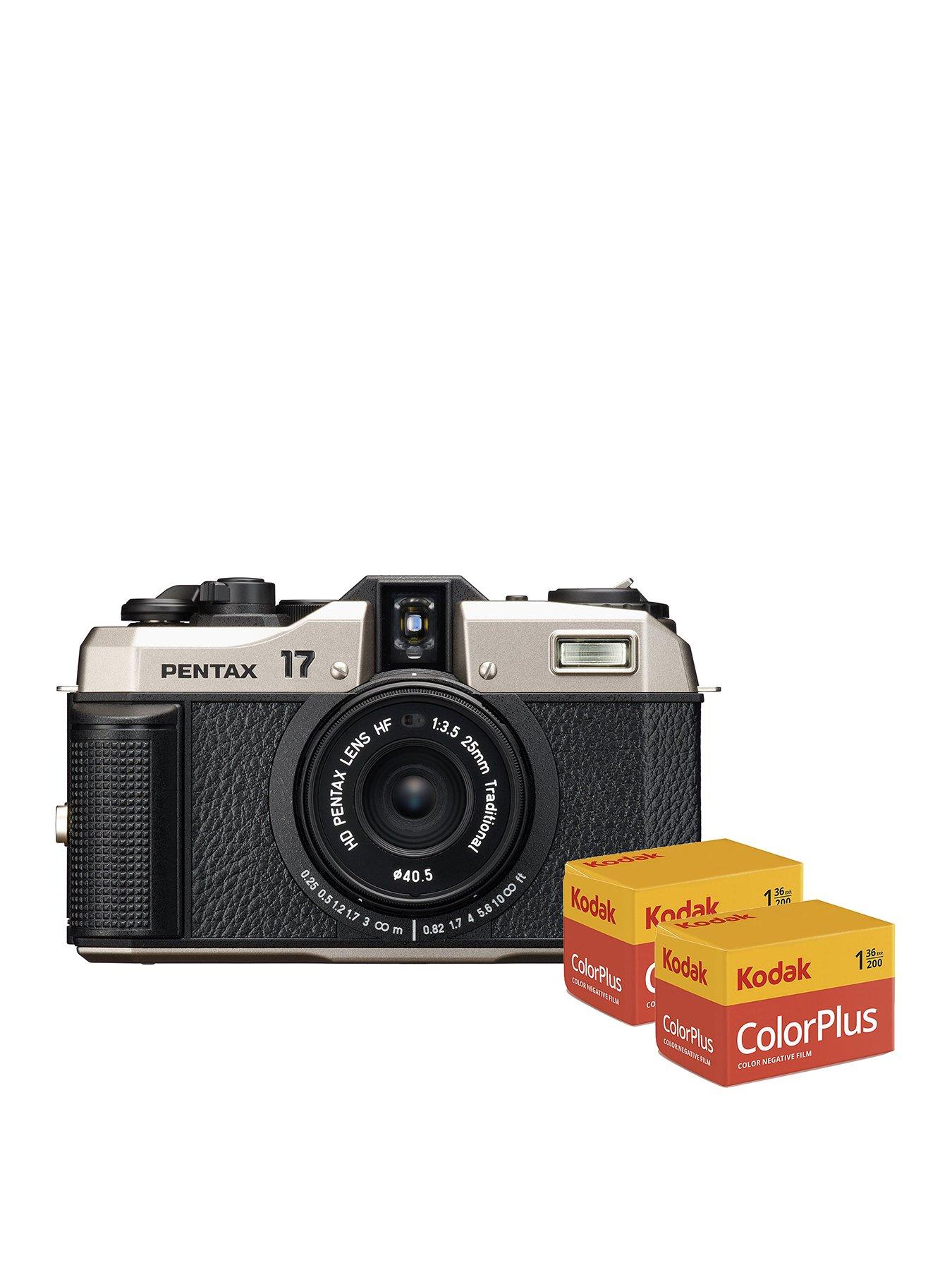 undefined 17 Film Camera - Dark Silver - Camera + 2x 36 Exposure 35mm Film