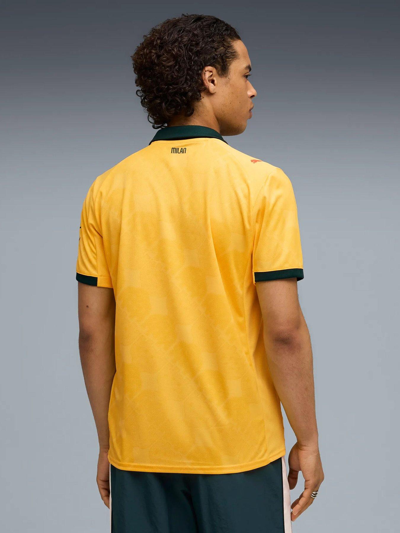 Image 2 of 6 of Puma Mens Ac Milan 25/26 3rd Replica Shirt - Yellow