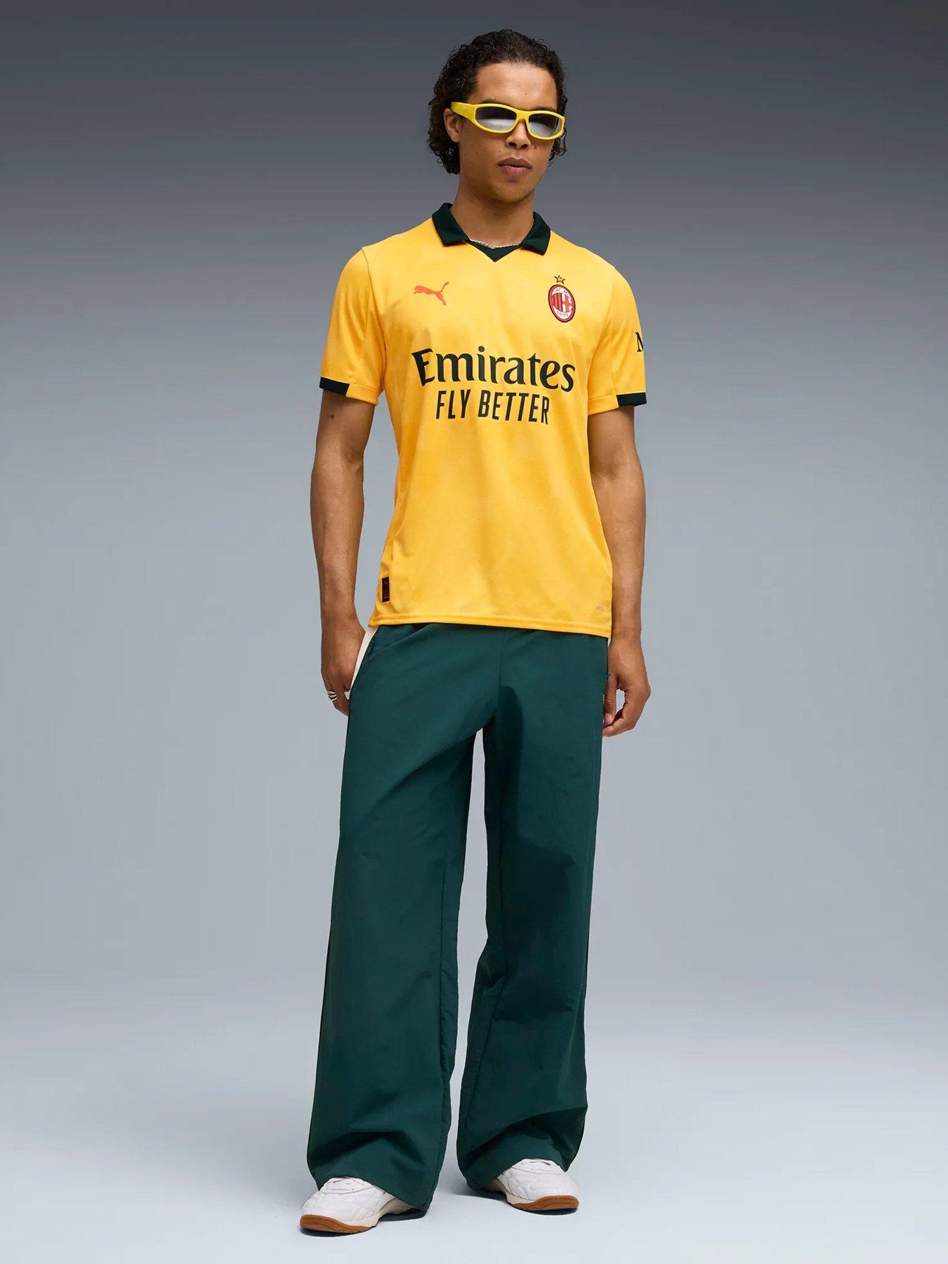 Image 3 of 6 of Puma Mens Ac Milan 25/26 3rd Replica Shirt - Yellow