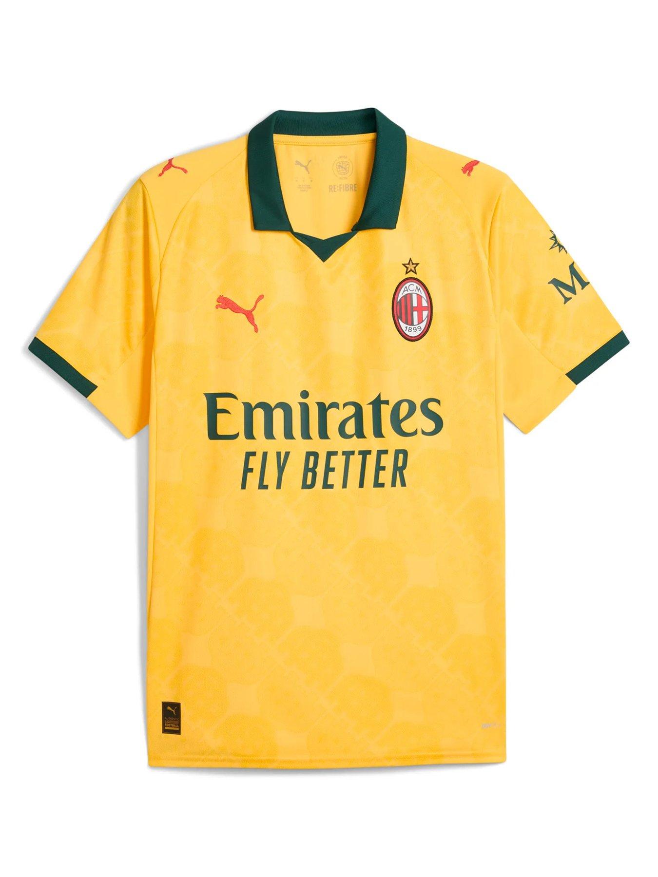 Image 6 of 6 of Puma Mens Ac Milan 25/26 3rd Replica Shirt - Yellow