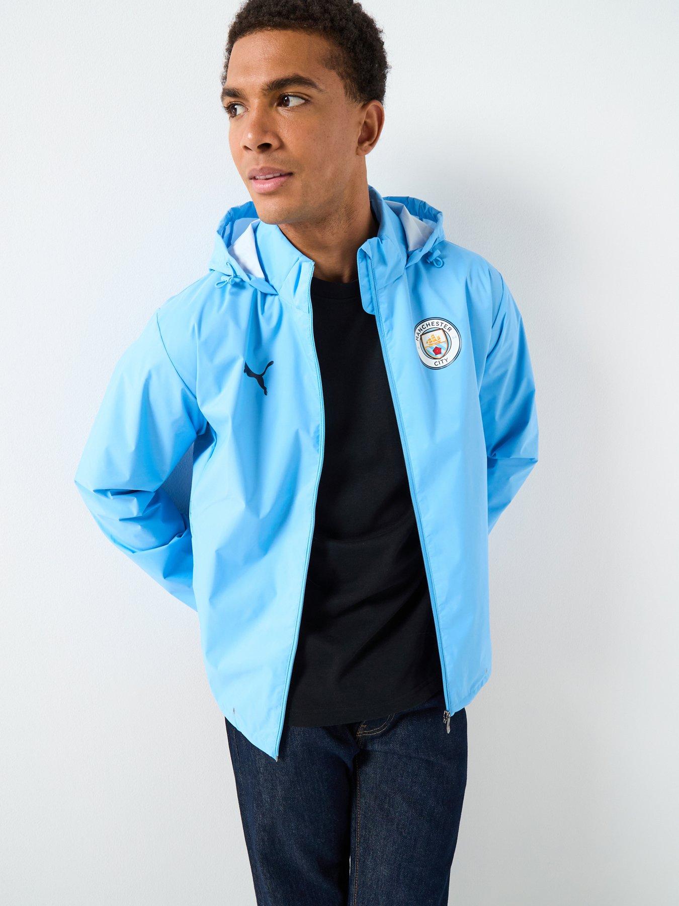 Puma Mens Manchester City 25/26 Training All-Weather Jacket - Blue