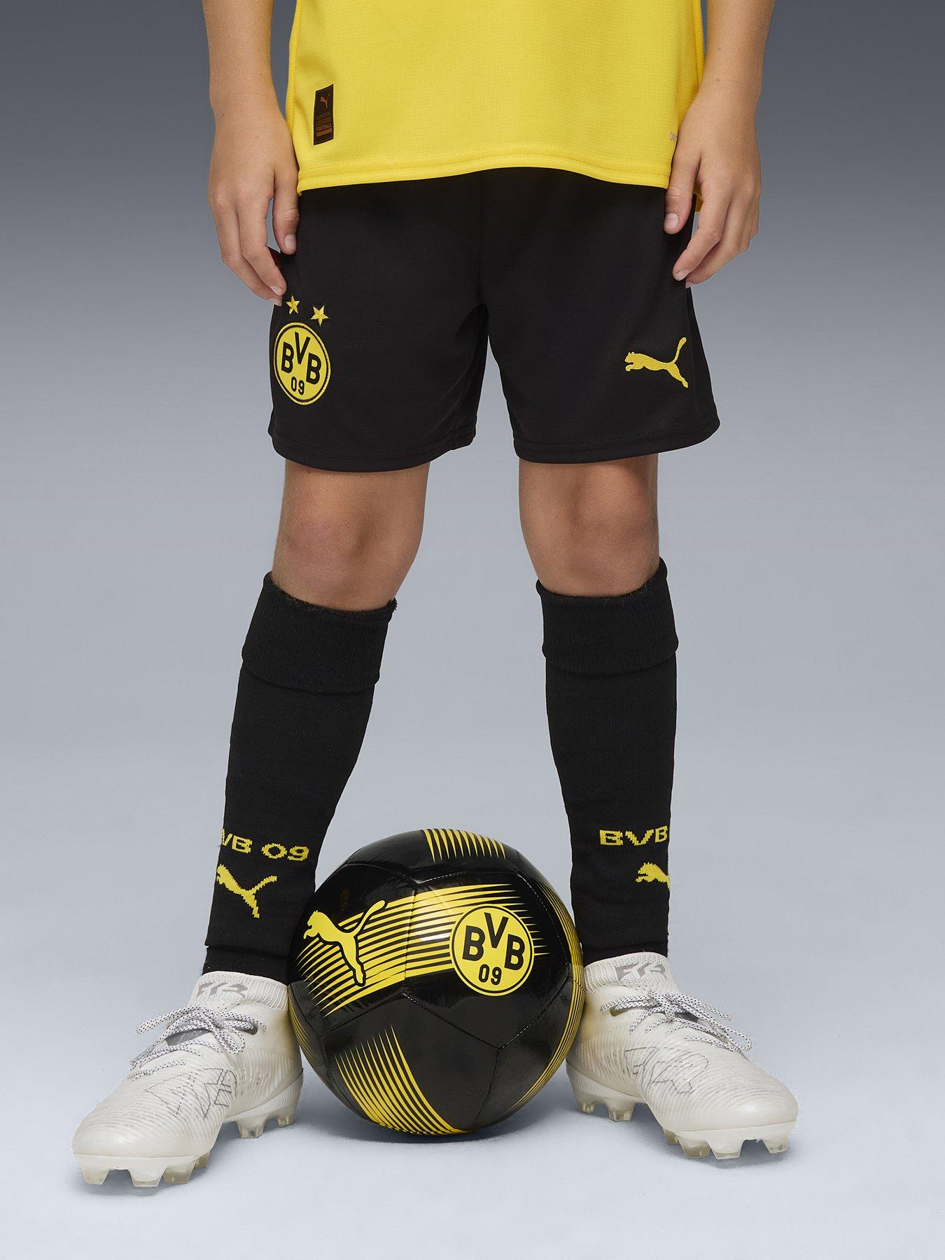 Puma Junior Bvb Home 25/26 Replica Short - Black