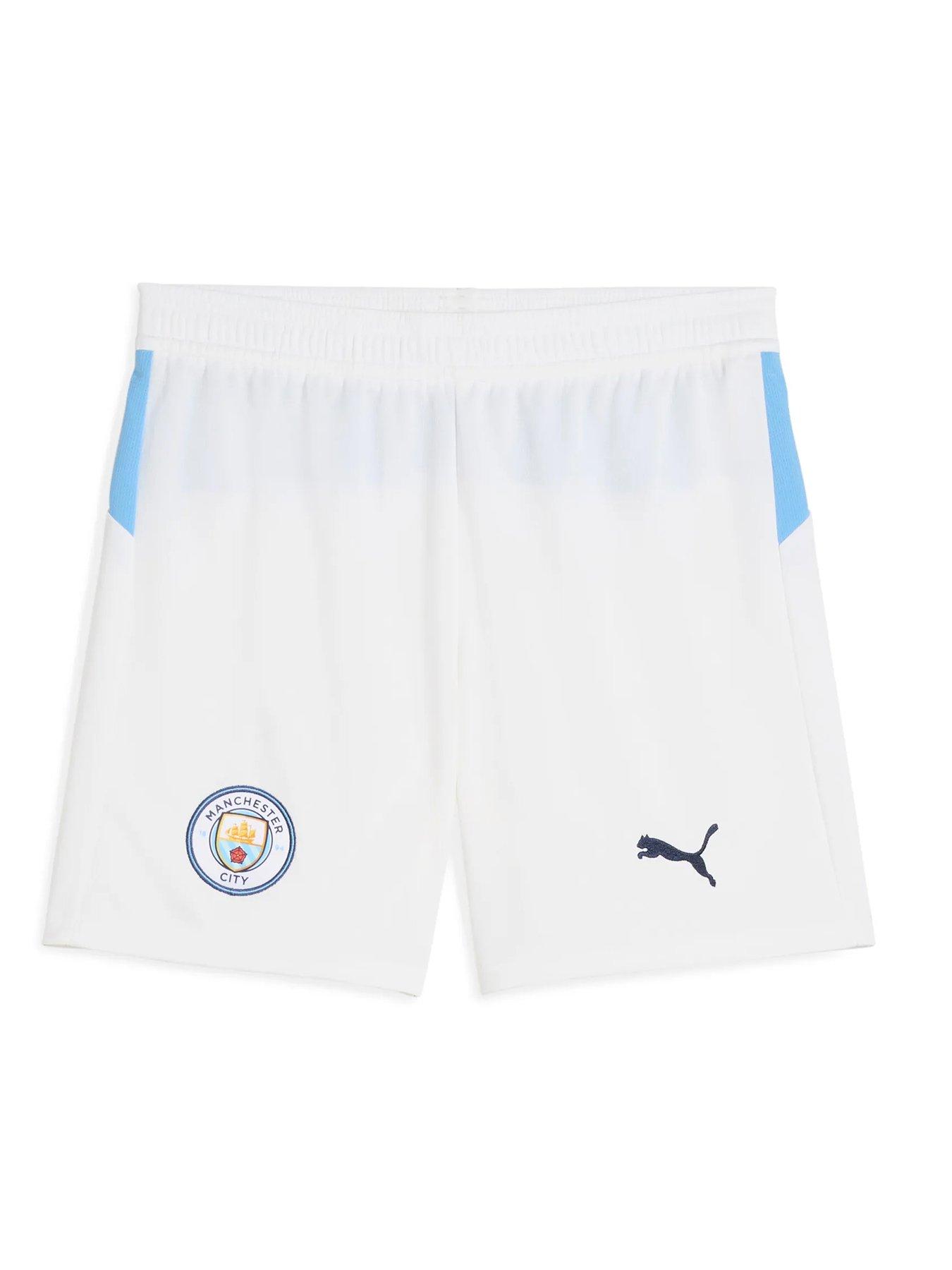 Puma Junior Manchester City 25/26 Home Replica Shorts - White