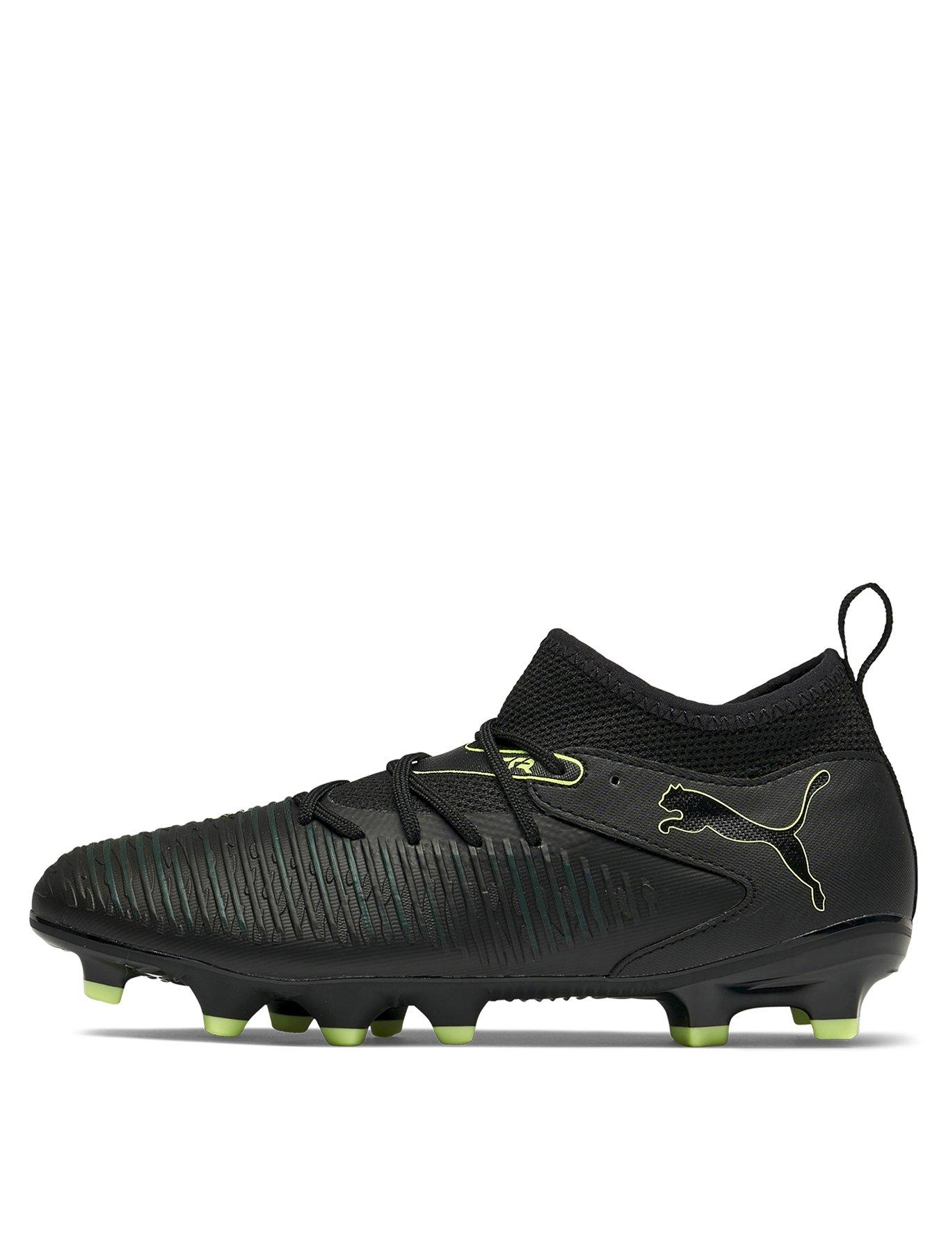 Puma Junior Future 8 Match Firm Ground Football Boots - Black