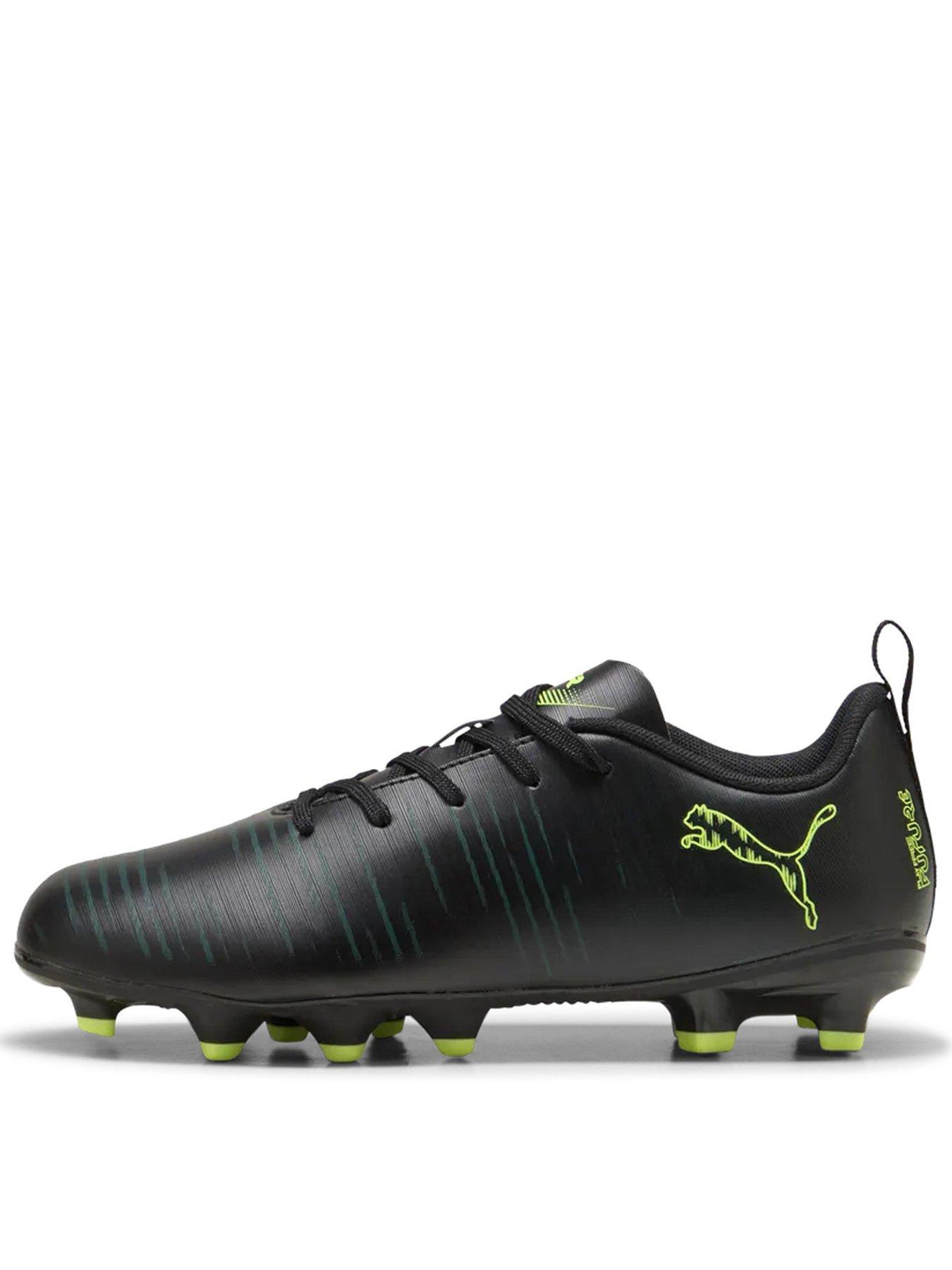 Image 1 of 5 of Puma Junior Future 8 Play Firm Ground Football Boots - Black