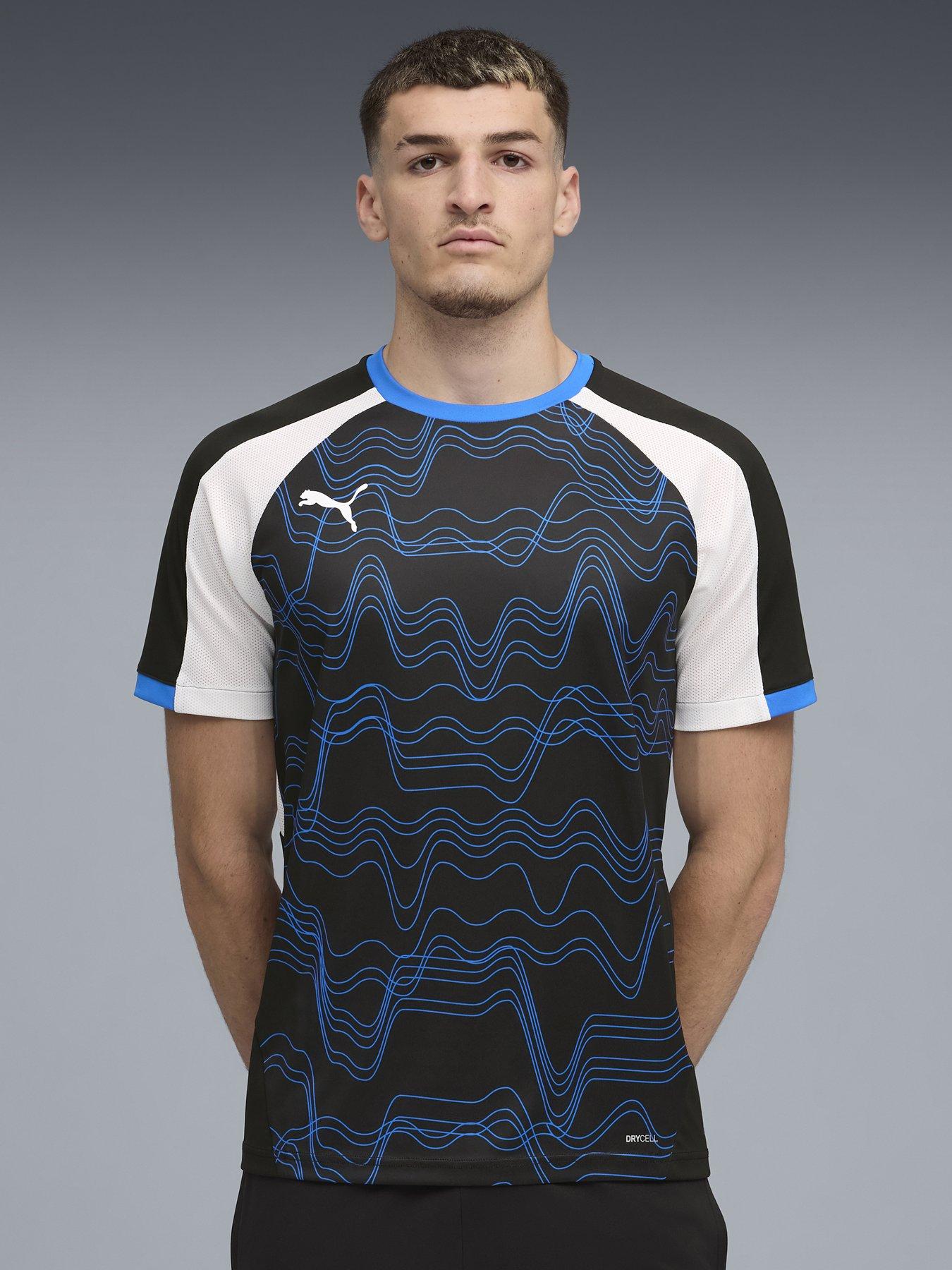 Image 1 of 6 of Puma Mens Individual Liga Graphic Jersey - Black