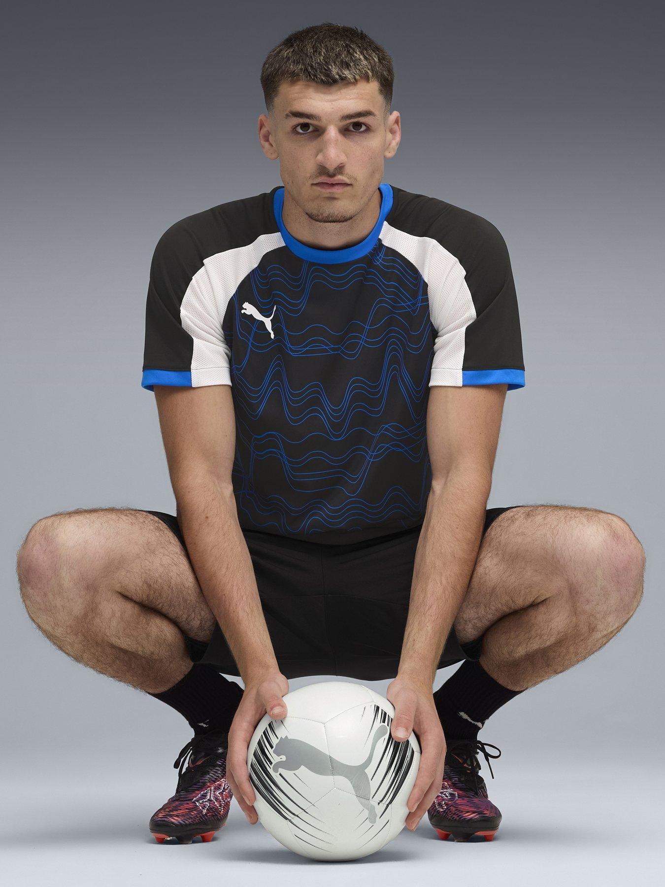 Image 3 of 6 of Puma Mens Individual Liga Graphic Jersey - Black
