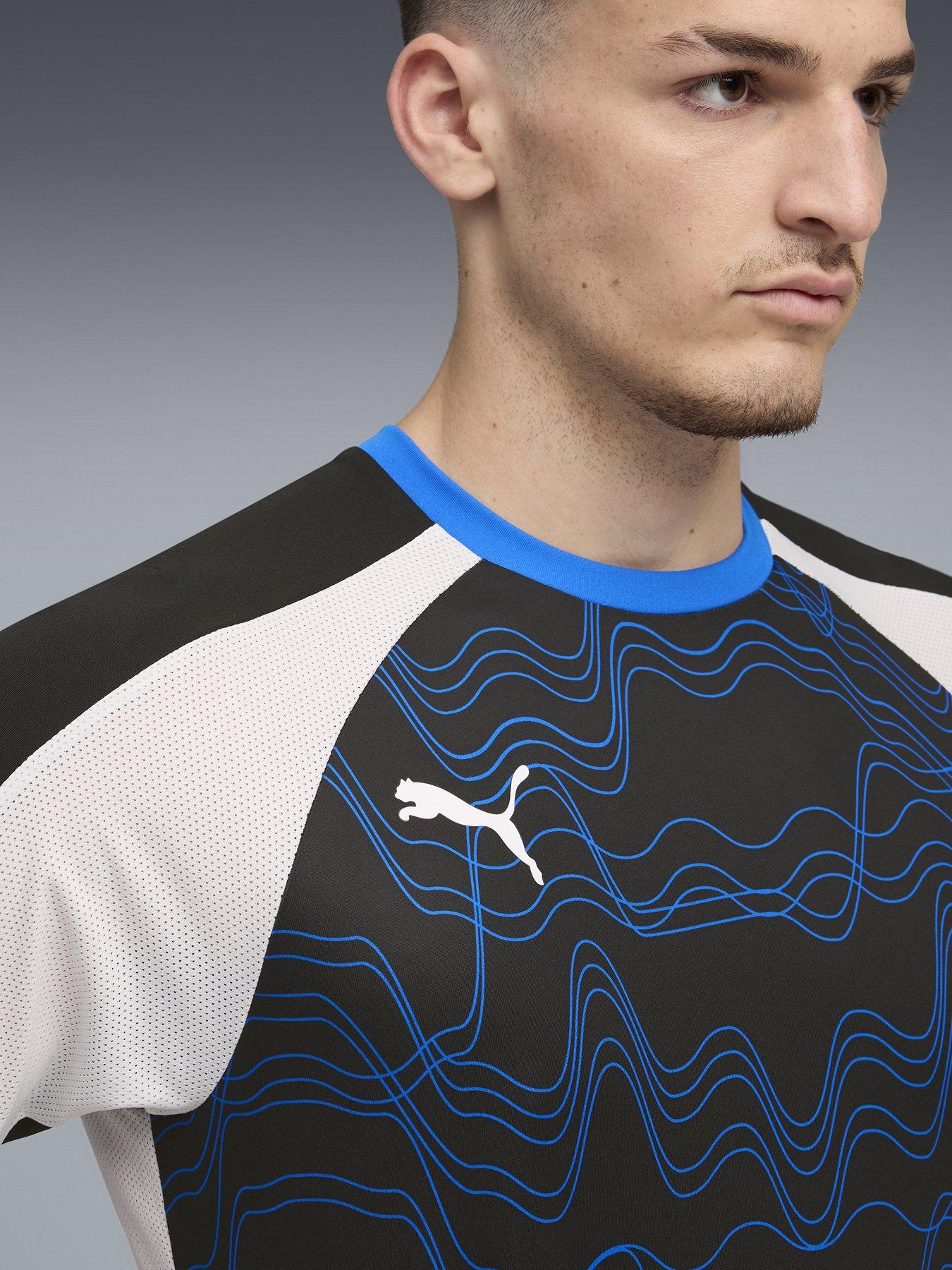 Image 5 of 6 of Puma Mens Individual Liga Graphic Jersey - Black