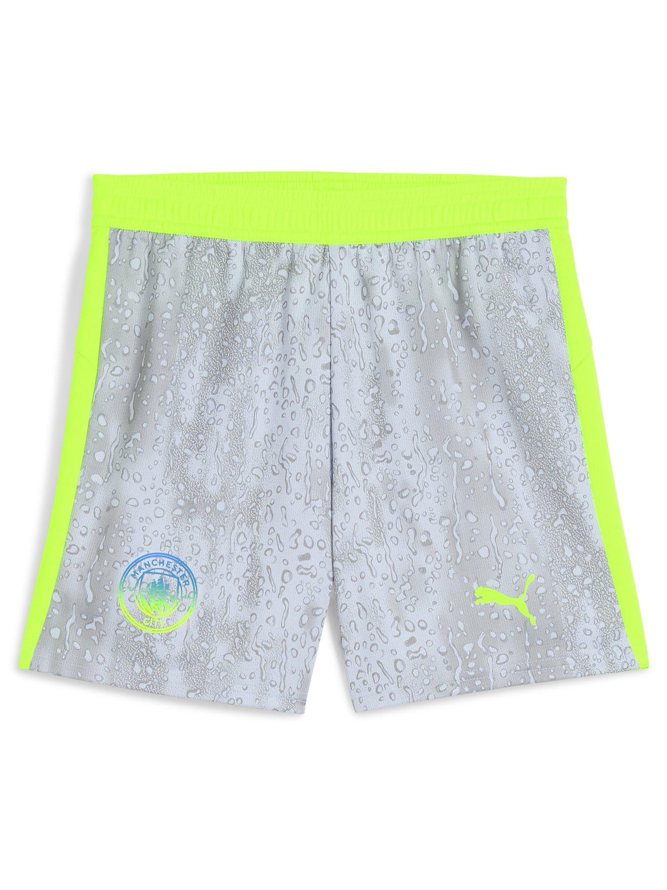 Image 2 of 6 of Puma Junior Manchester City 25/26 3rd Replica Shorts - Green