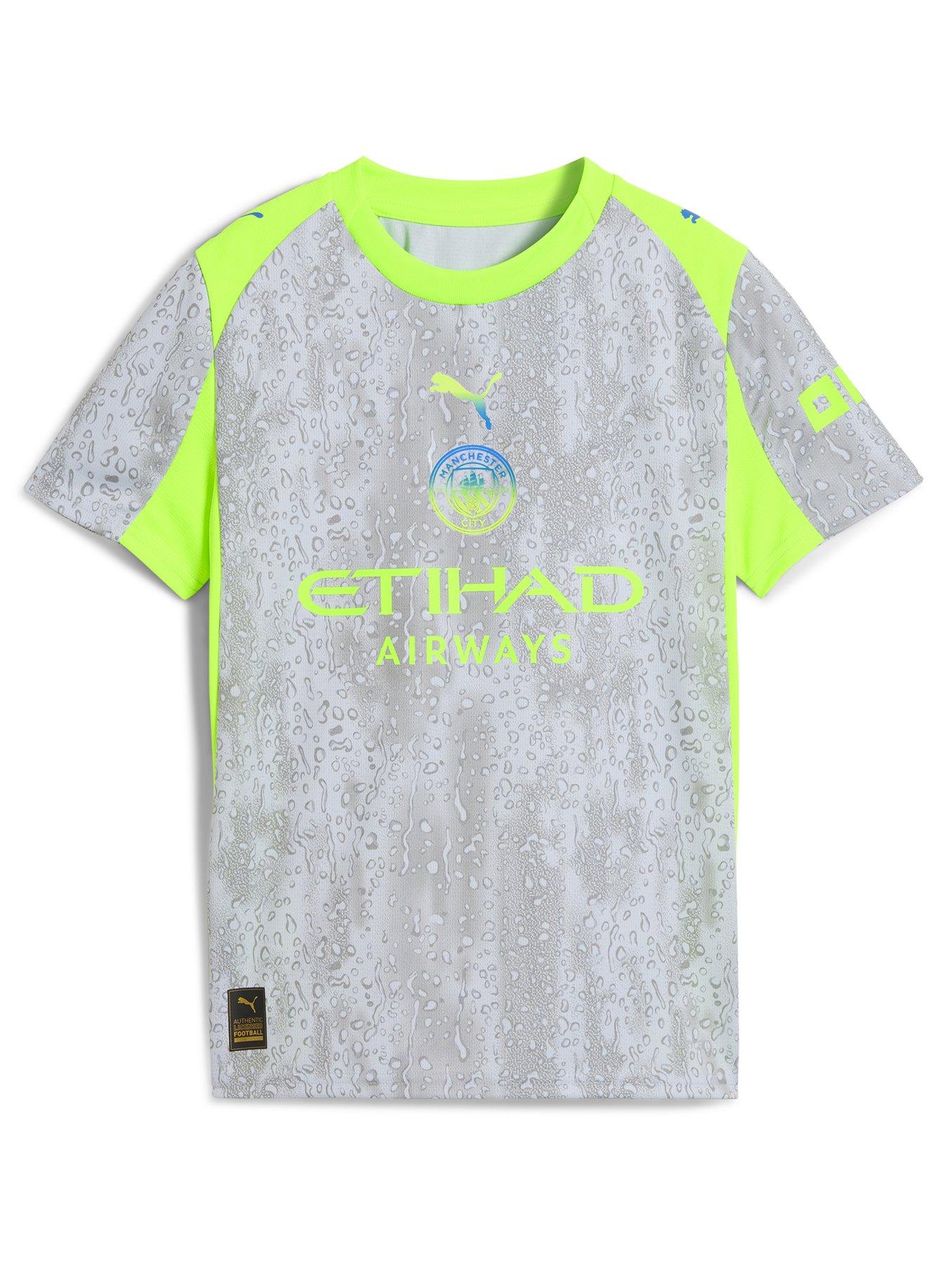 Puma Junior Manchester City 25/26 3rd Replica Shirt - Green