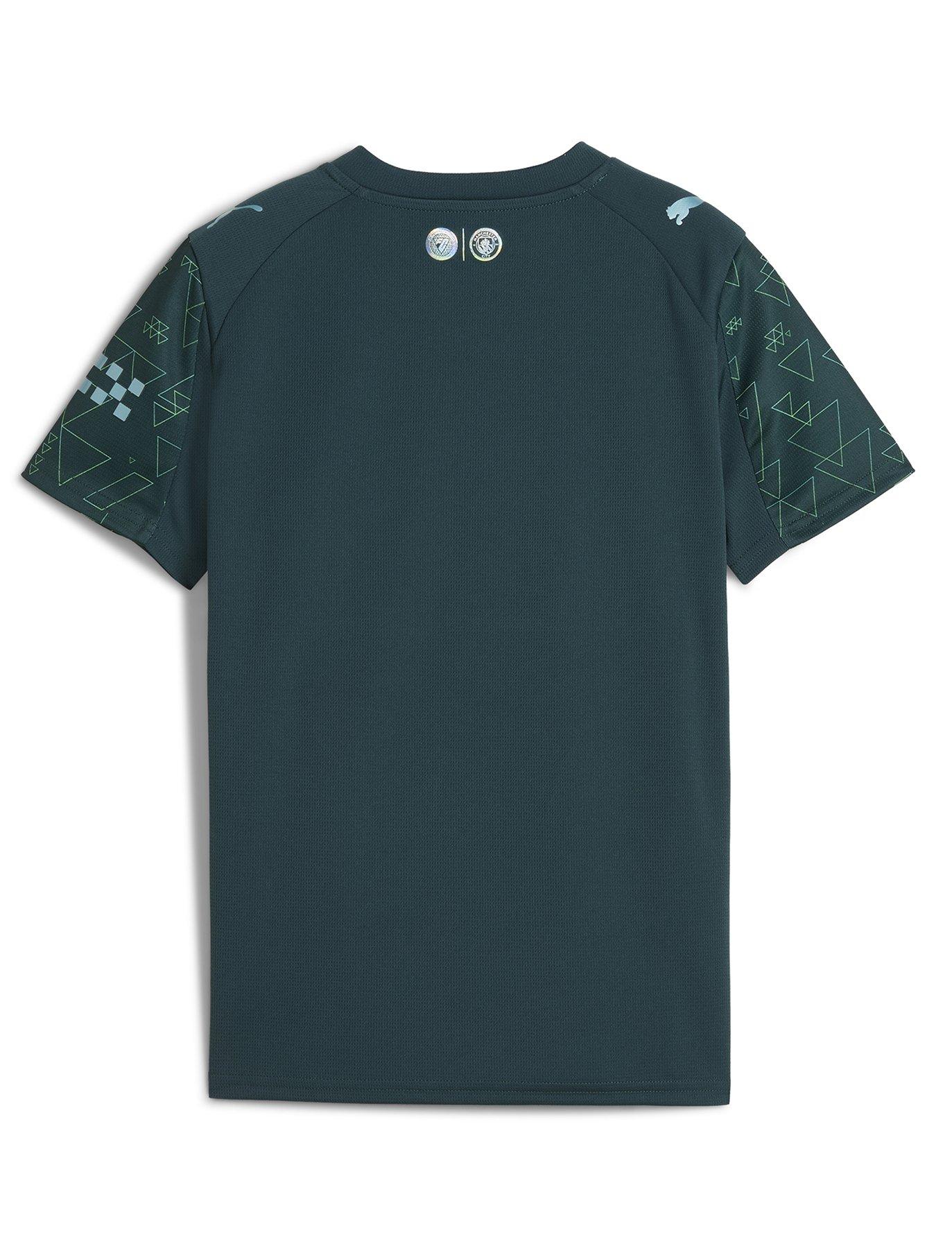 Image 3 of 4 of Puma Junior Manchester City 25/26 4Th Replica Shirt - Green