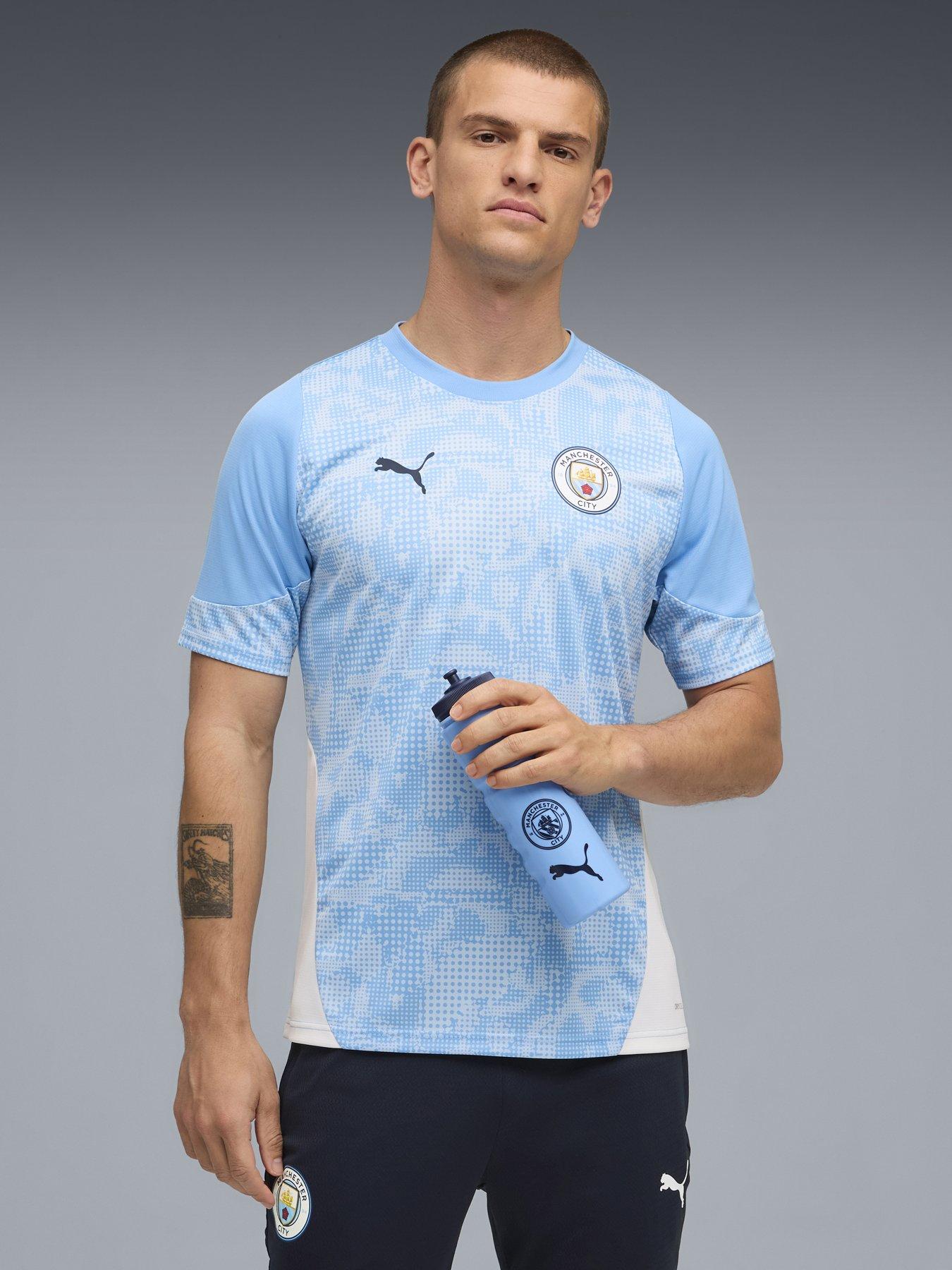 Image 1 of 6 of Puma Mens Manchester City 25/26 Training Jersey - Blue