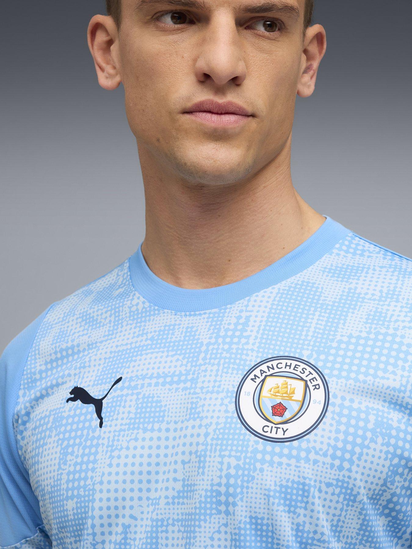 Image 4 of 6 of Puma Mens Manchester City 25/26 Training Jersey - Blue