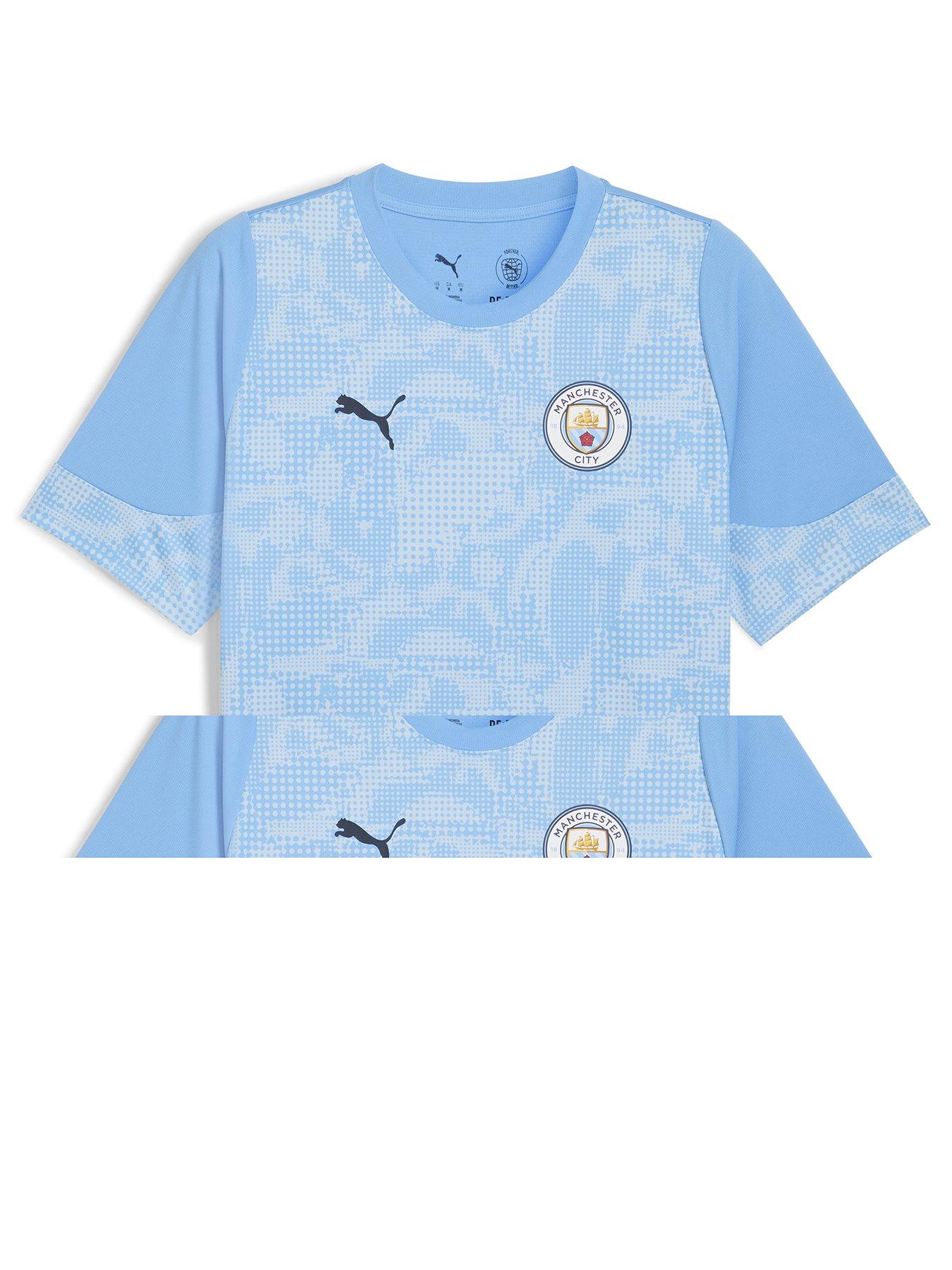 Puma Junior Manchester City 25/26 Training Jersey - Blue