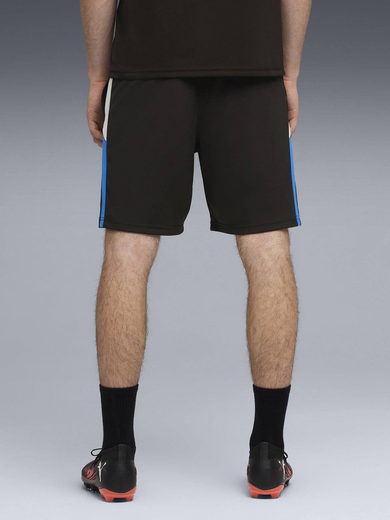 Image 2 of 5 of Puma Mens Individual Liga Training Short - Black/Blue