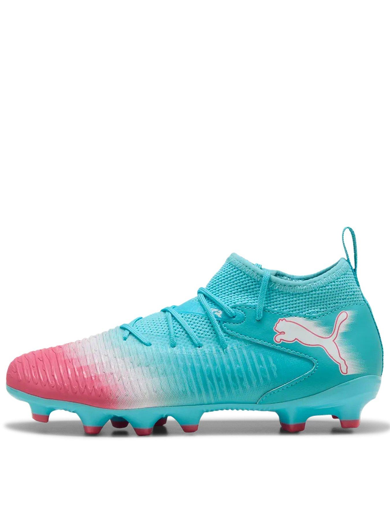 Puma Junior Future 8 Match Firm Ground Football Boots - Green