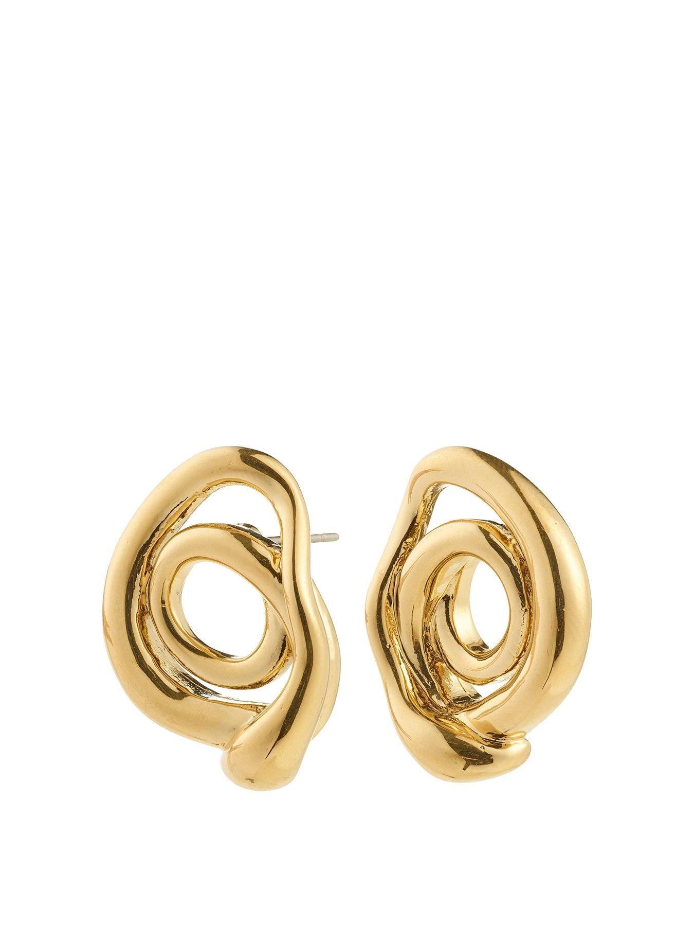 pilgrim-unfold-earrings-gold-plated