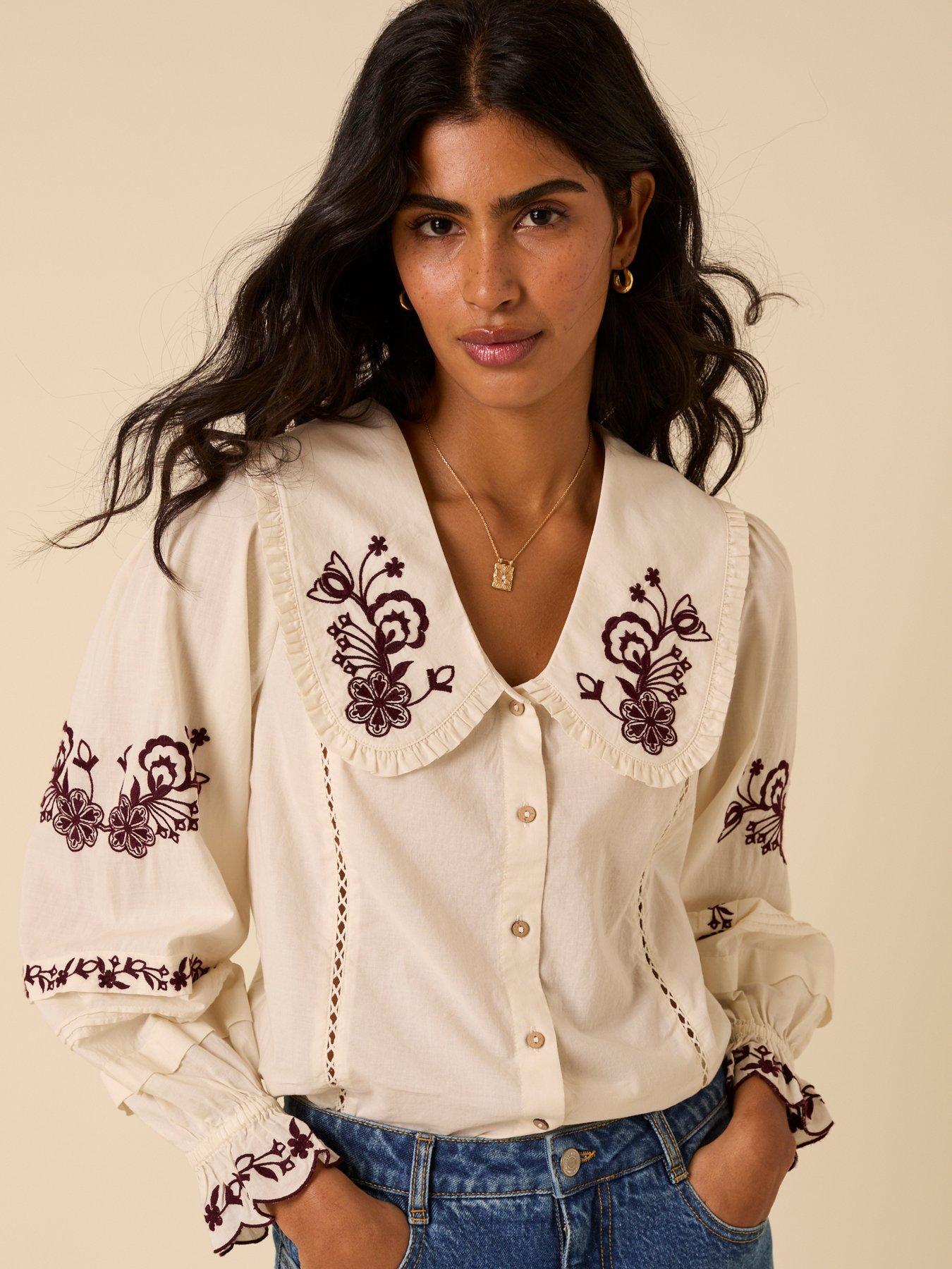 Nobodys Child Henrietta Shirt - White