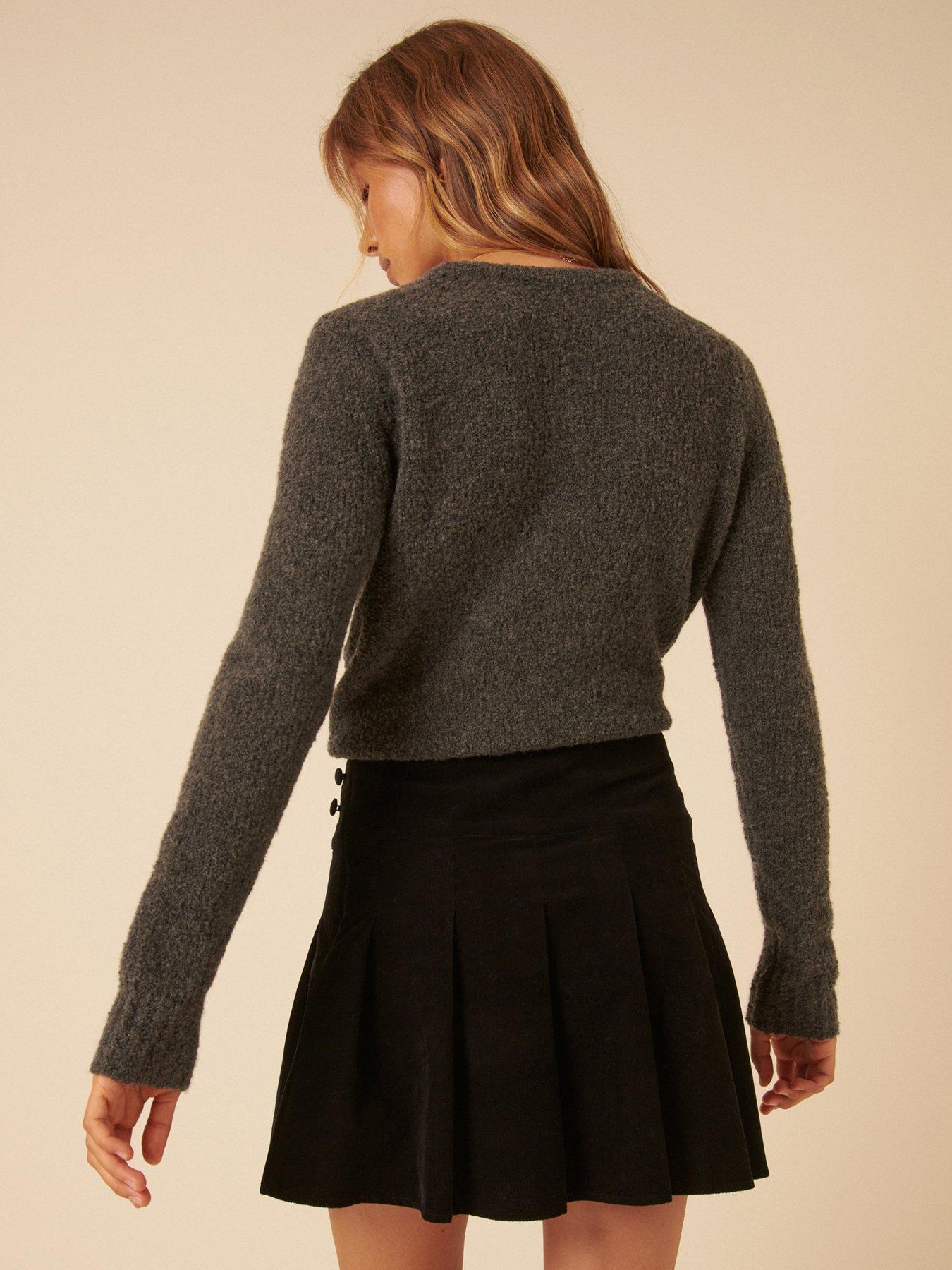 Image 2 of 5 of Nobodys Child Veronica Cord Skirt - Black